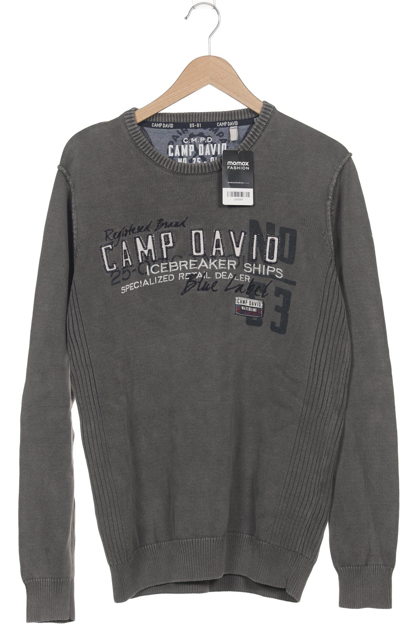 

Camp David Herren Pullover, grau, Gr. 48