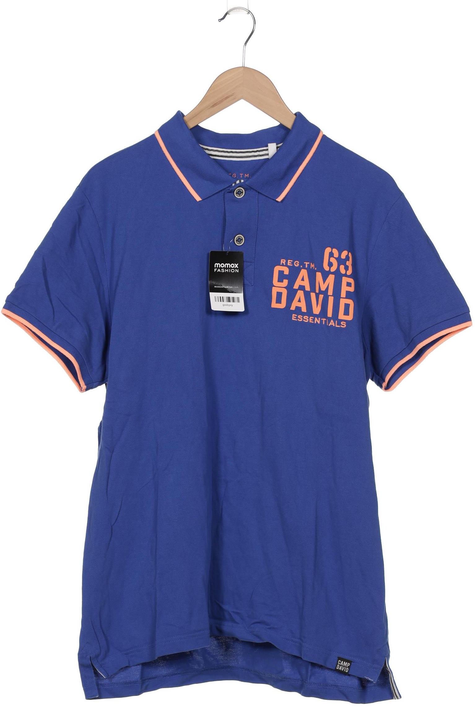 

Camp David Herren Poloshirt, marineblau, Gr. 54