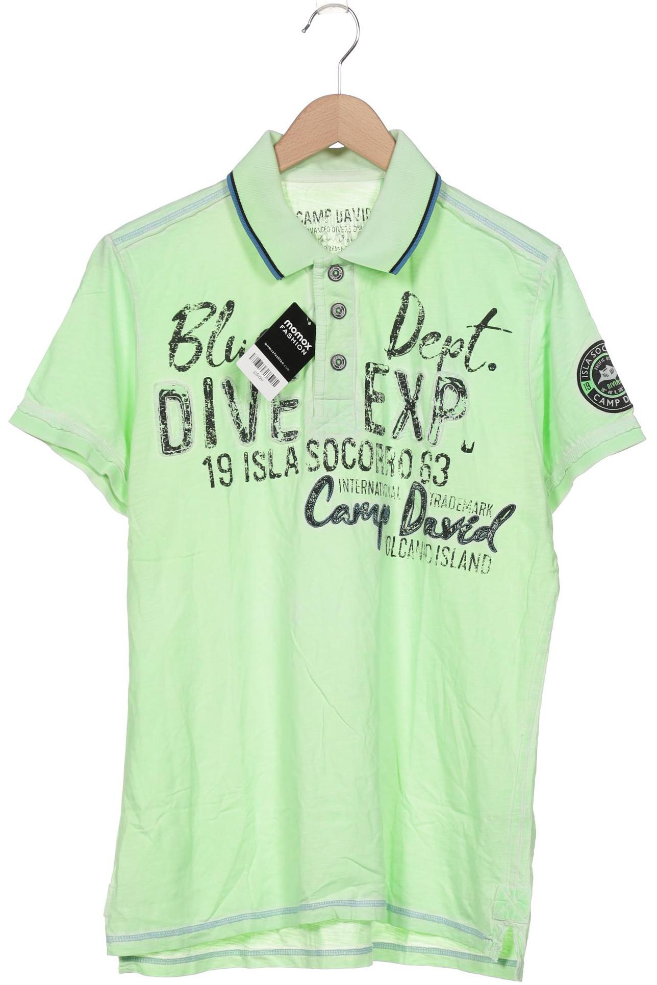 

Camp David Herren Poloshirt, hellgrün, Gr. 52
