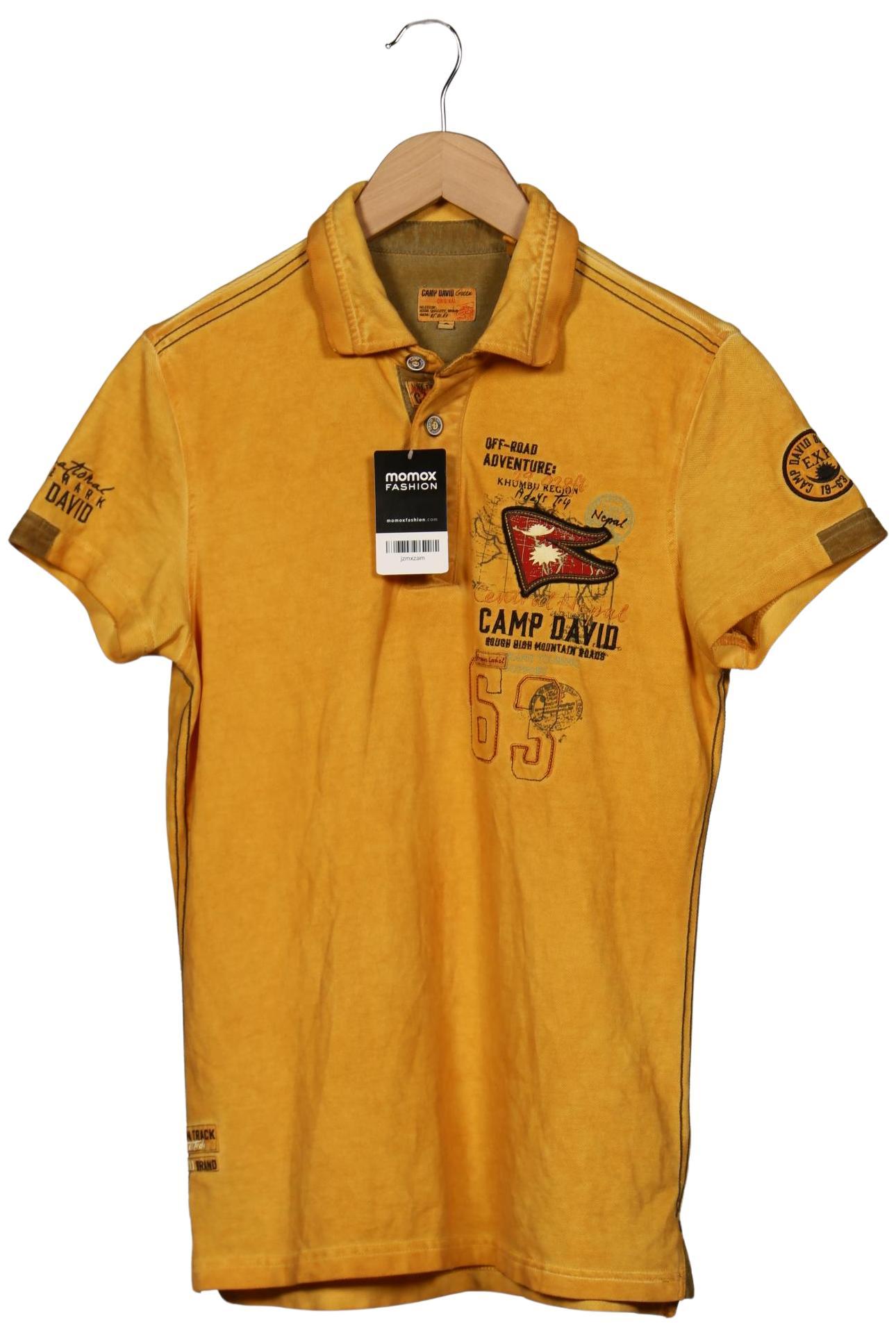 

Camp David Herren Poloshirt, gelb, Gr. 46