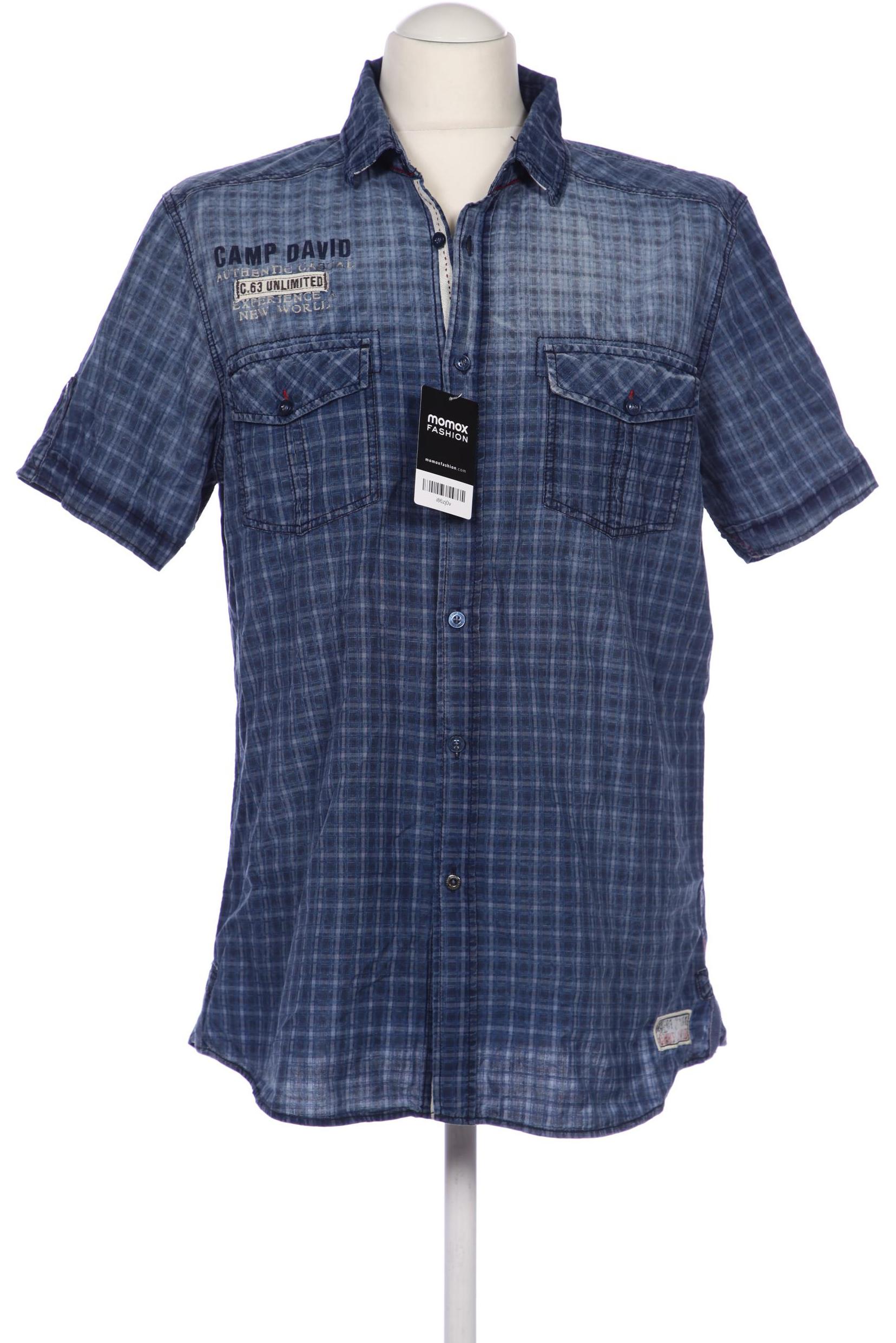 

Camp David Herren Hemd, marineblau, Gr. 48