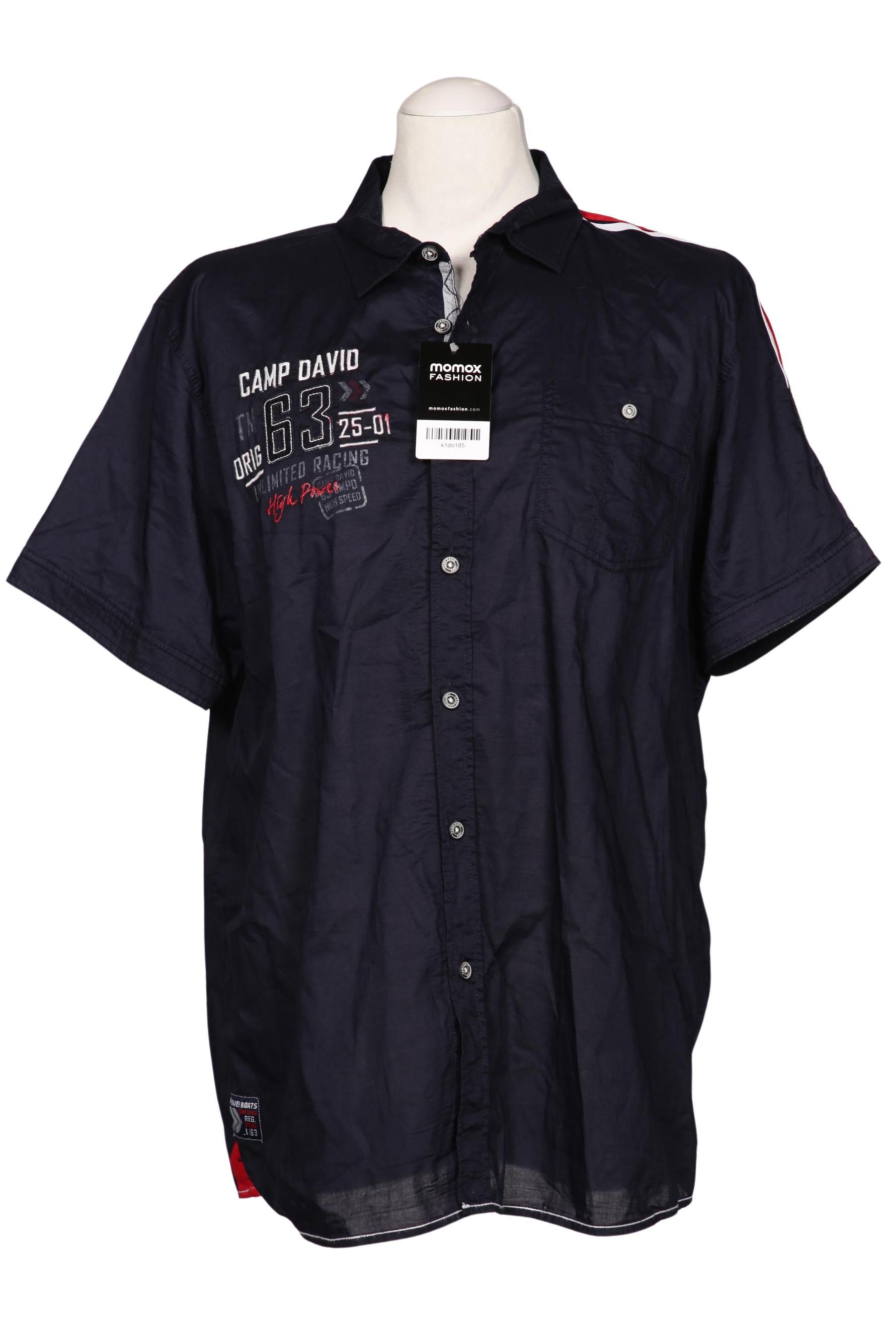 

Camp David Herren Hemd, marineblau, Gr. 52