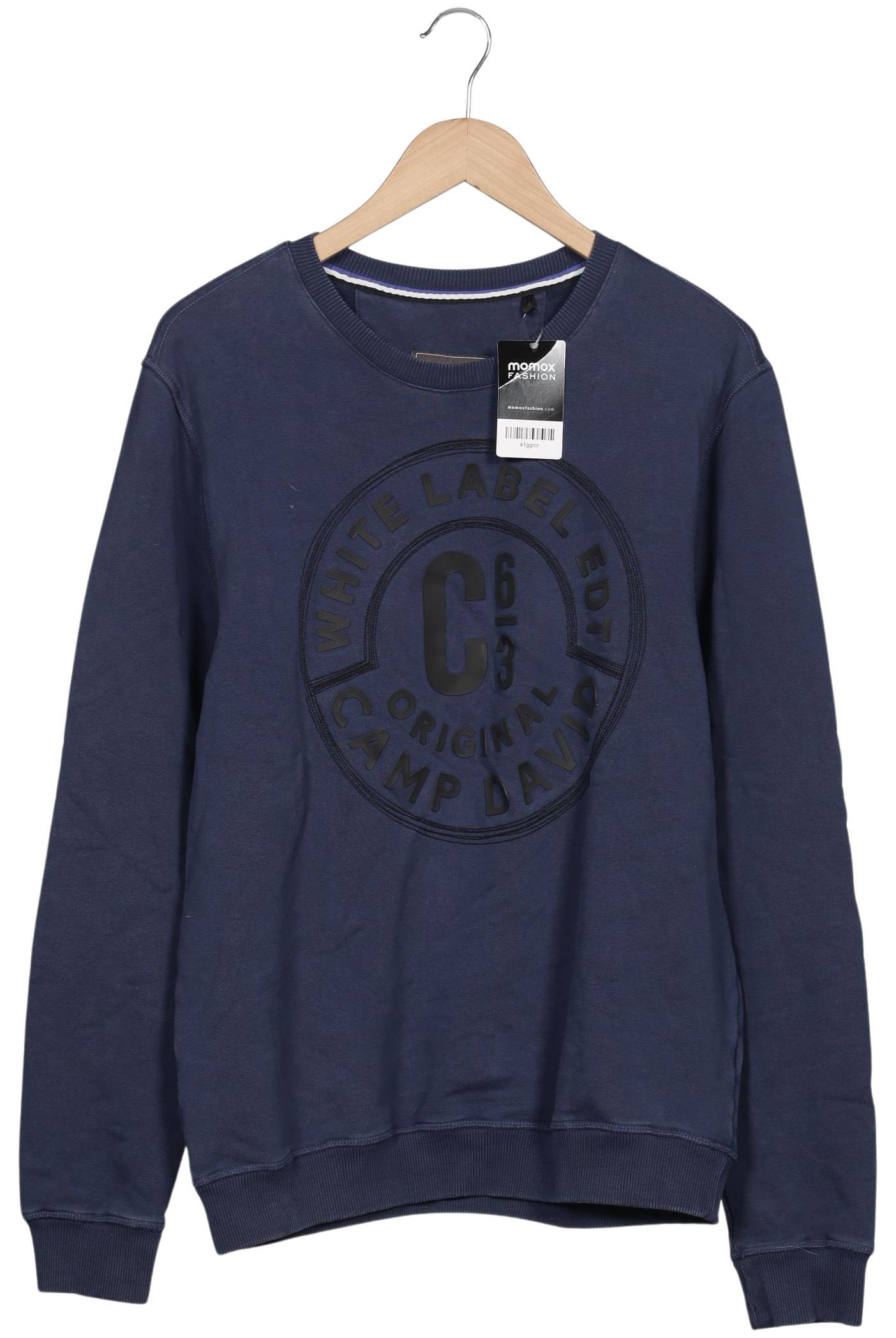 

Camp David Herren Sweatshirt, marineblau, Gr. 52