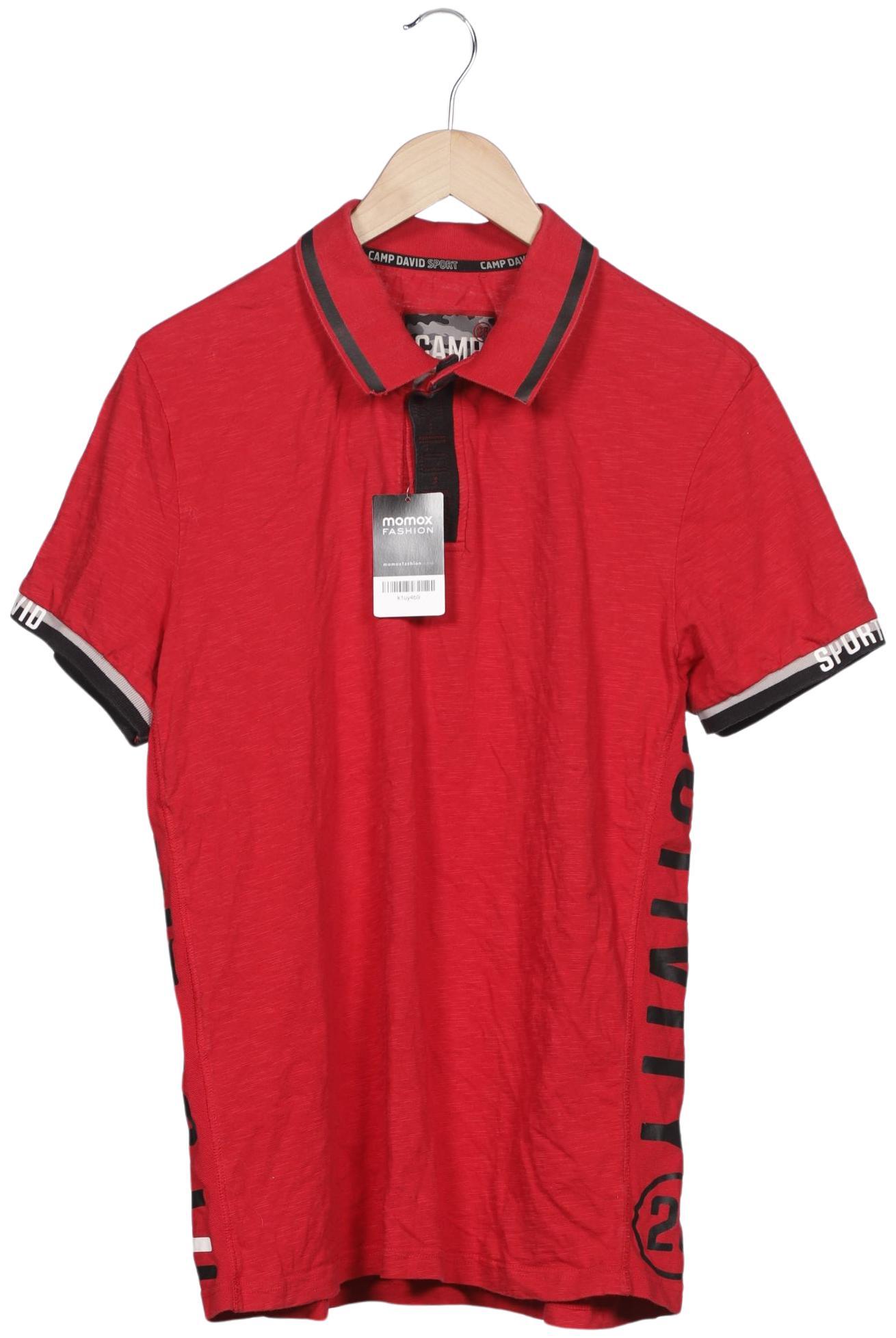

Camp David Herren Poloshirt, rot, Gr. 54