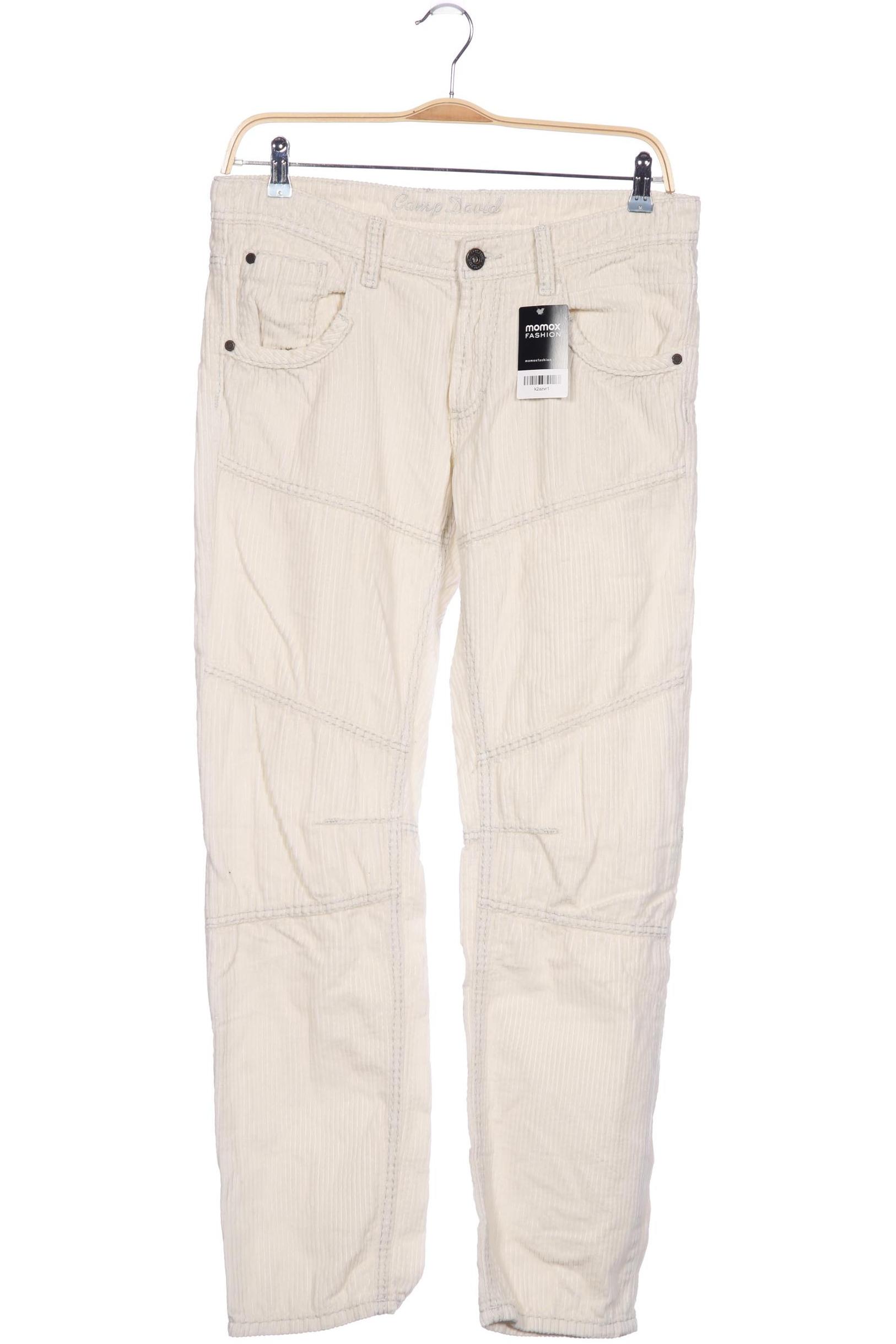 

Camp David Herren Stoffhose, cremeweiß, Gr. 31