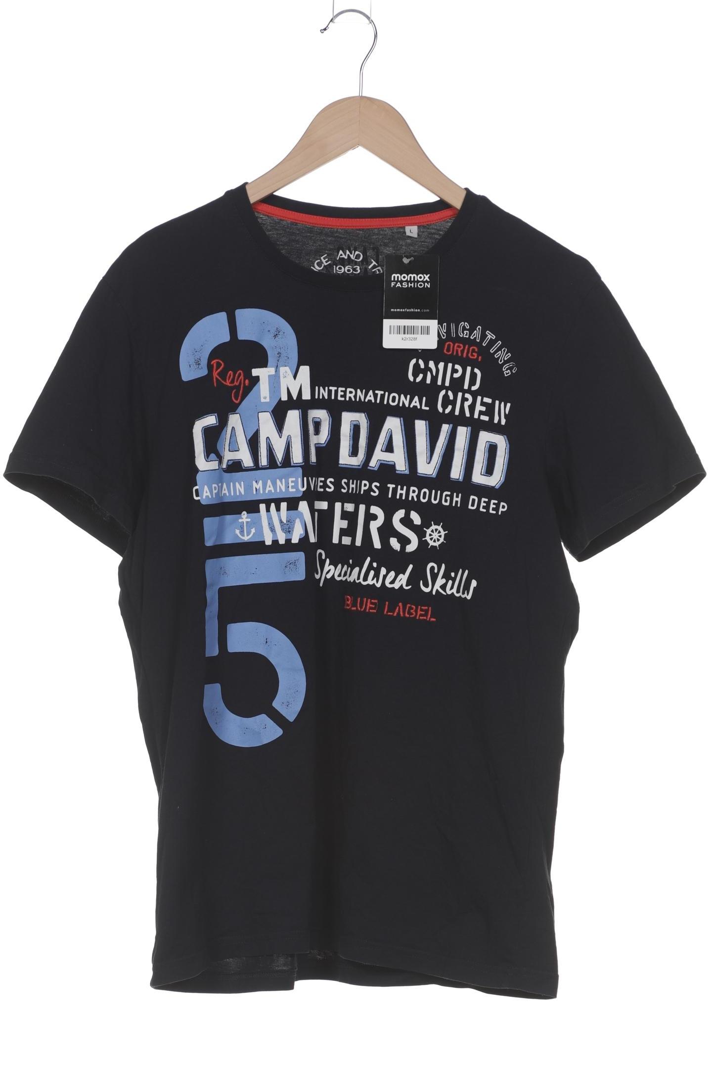 

Camp David Herren T-Shirt, marineblau, Gr. 52
