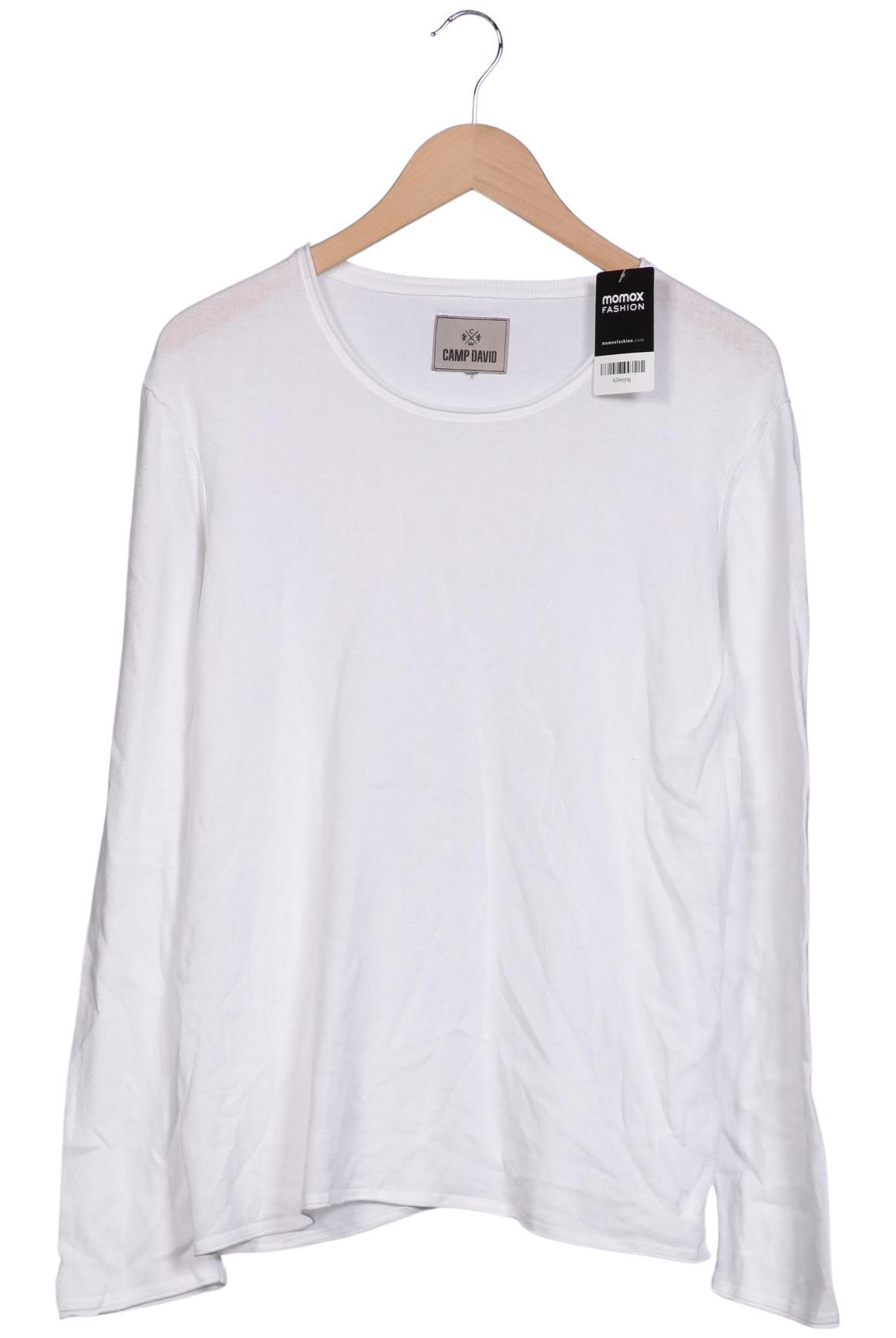 

Camp David Herren Pullover, weiß, Gr. 52