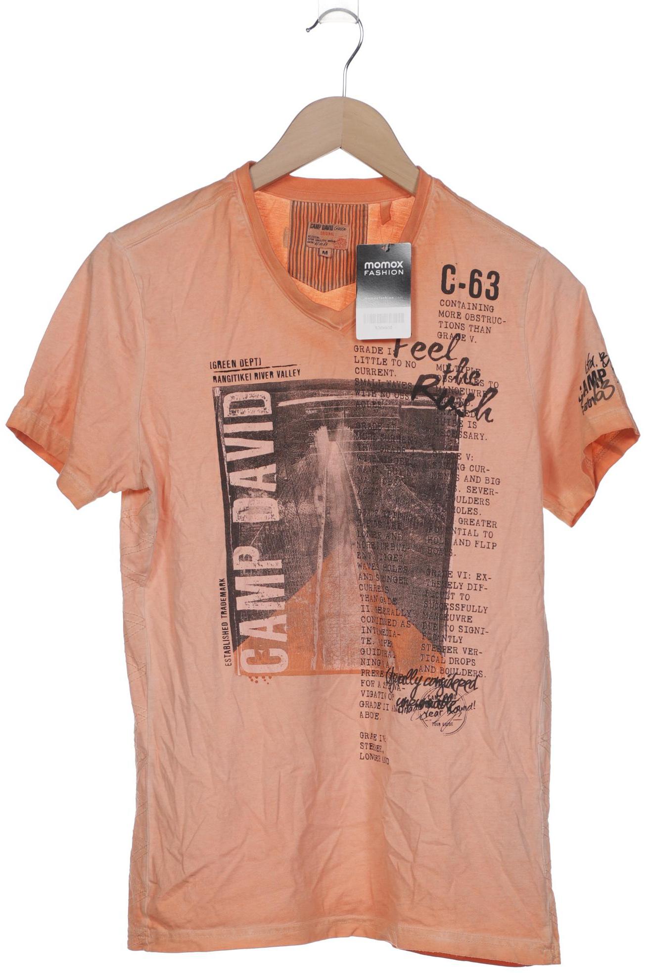 

Camp David Herren T-Shirt, orange, Gr. 48