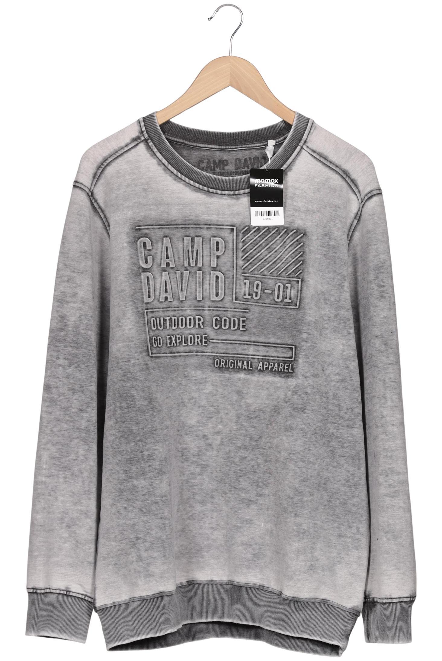 

Camp David Herren Sweatshirt, grau, Gr. 54