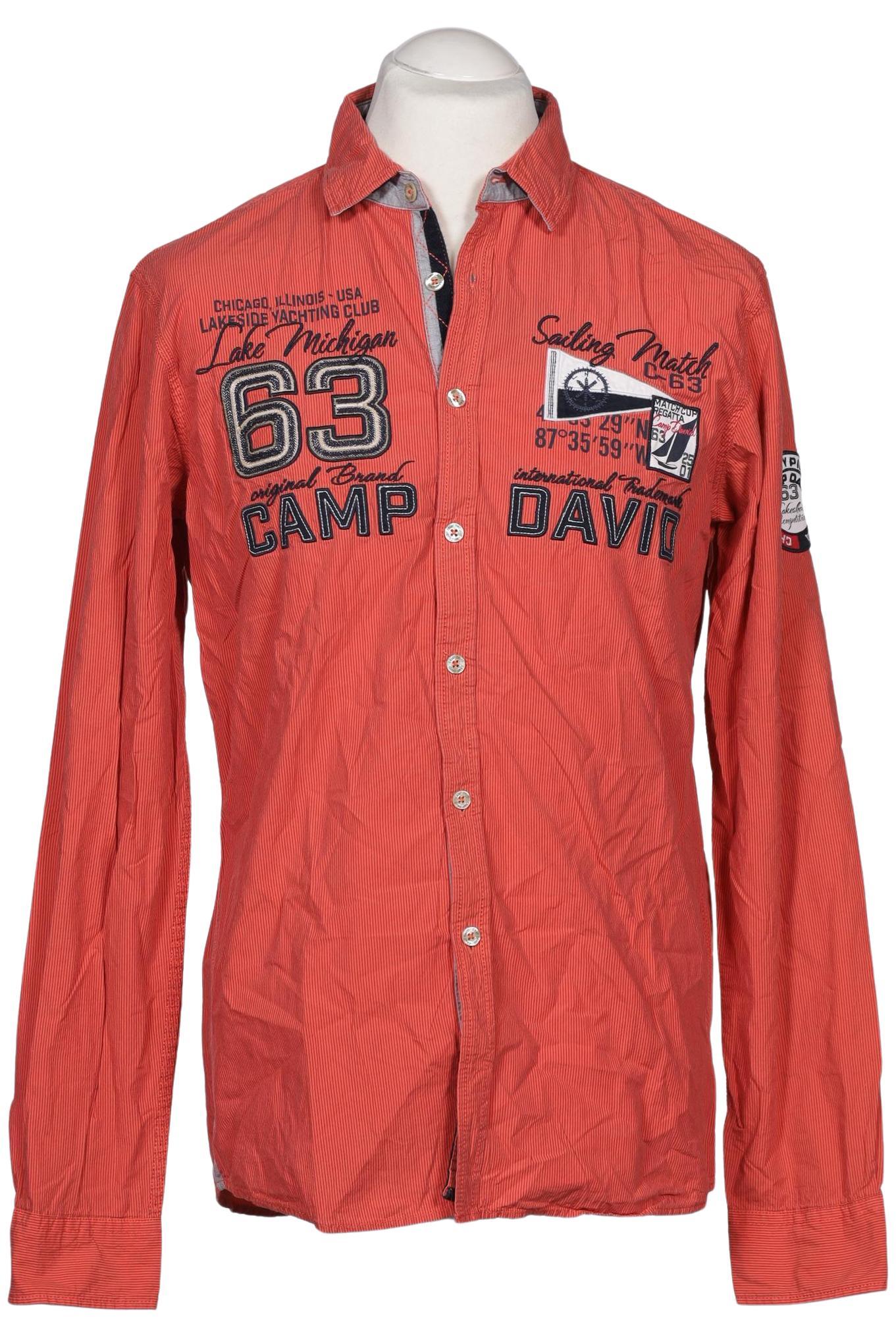 

Camp David Herren Hemd, rot, Gr. 48