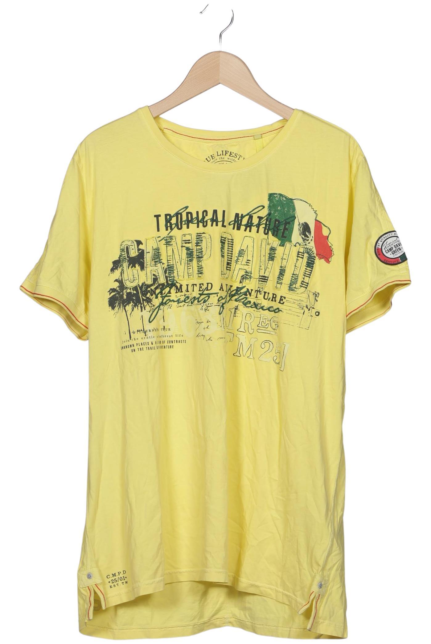 

Camp David Herren T-Shirt, gelb, Gr. 56