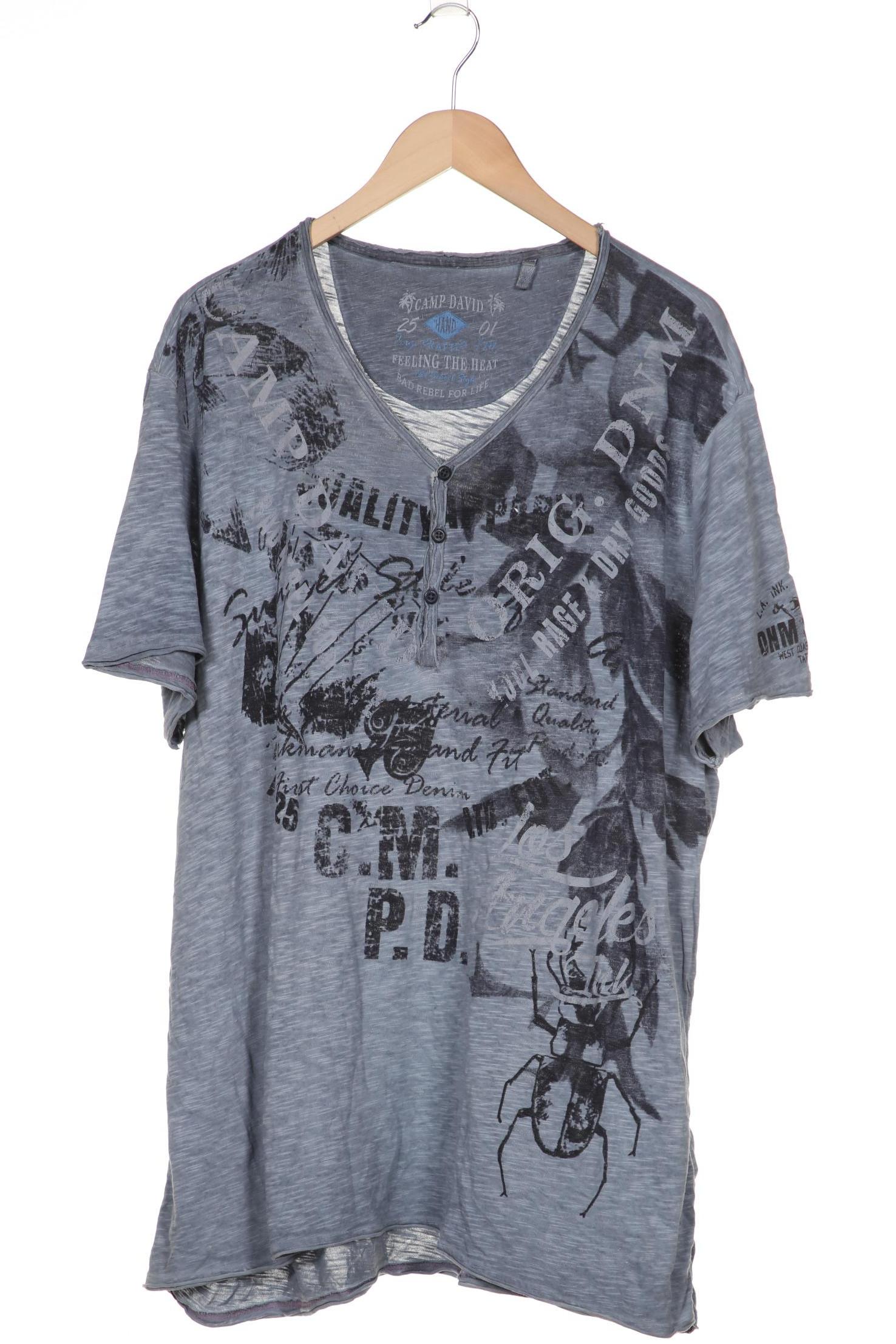 

Camp David Herren T-Shirt, hellblau