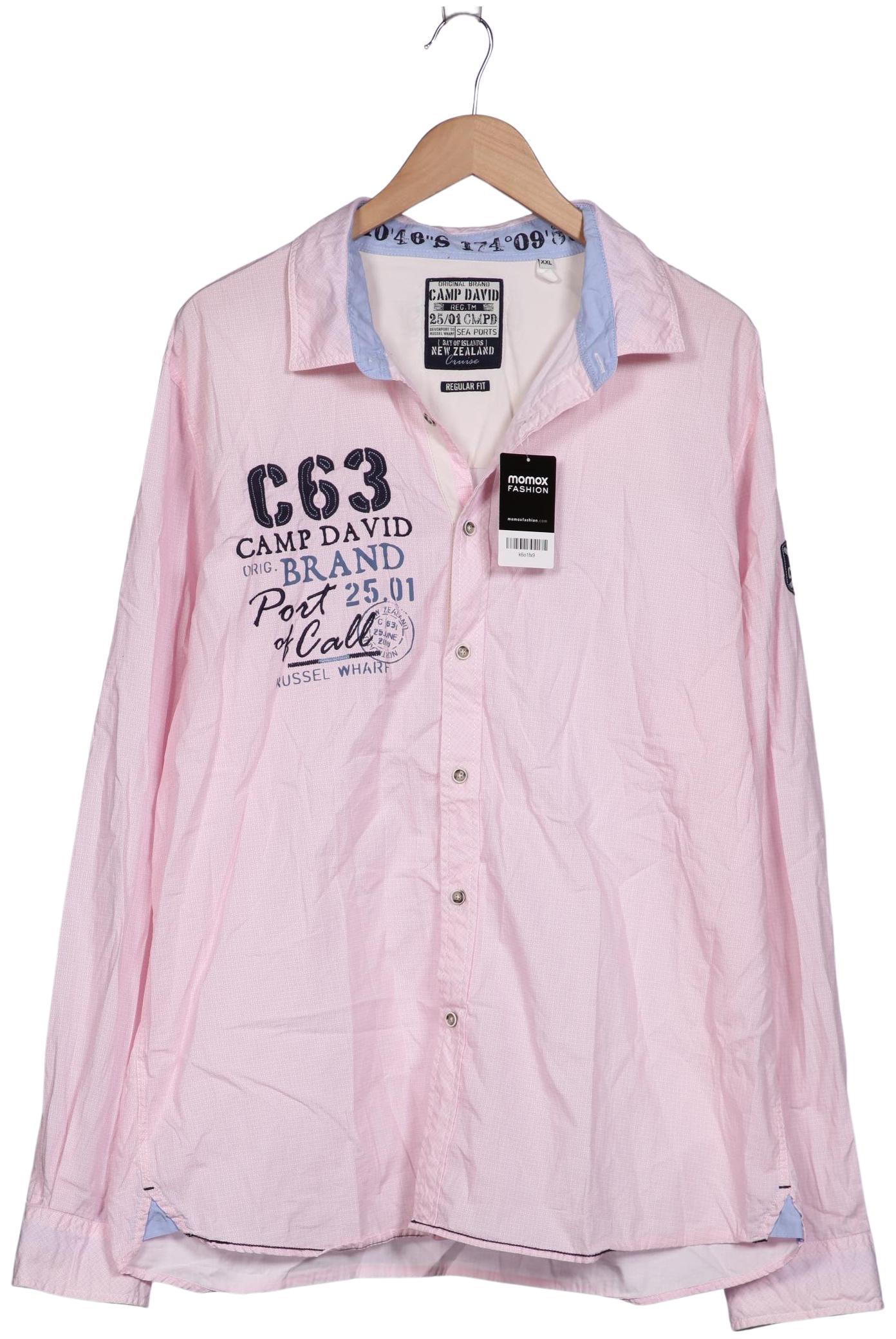 

Camp David Herren Hemd, pink, Gr. 56