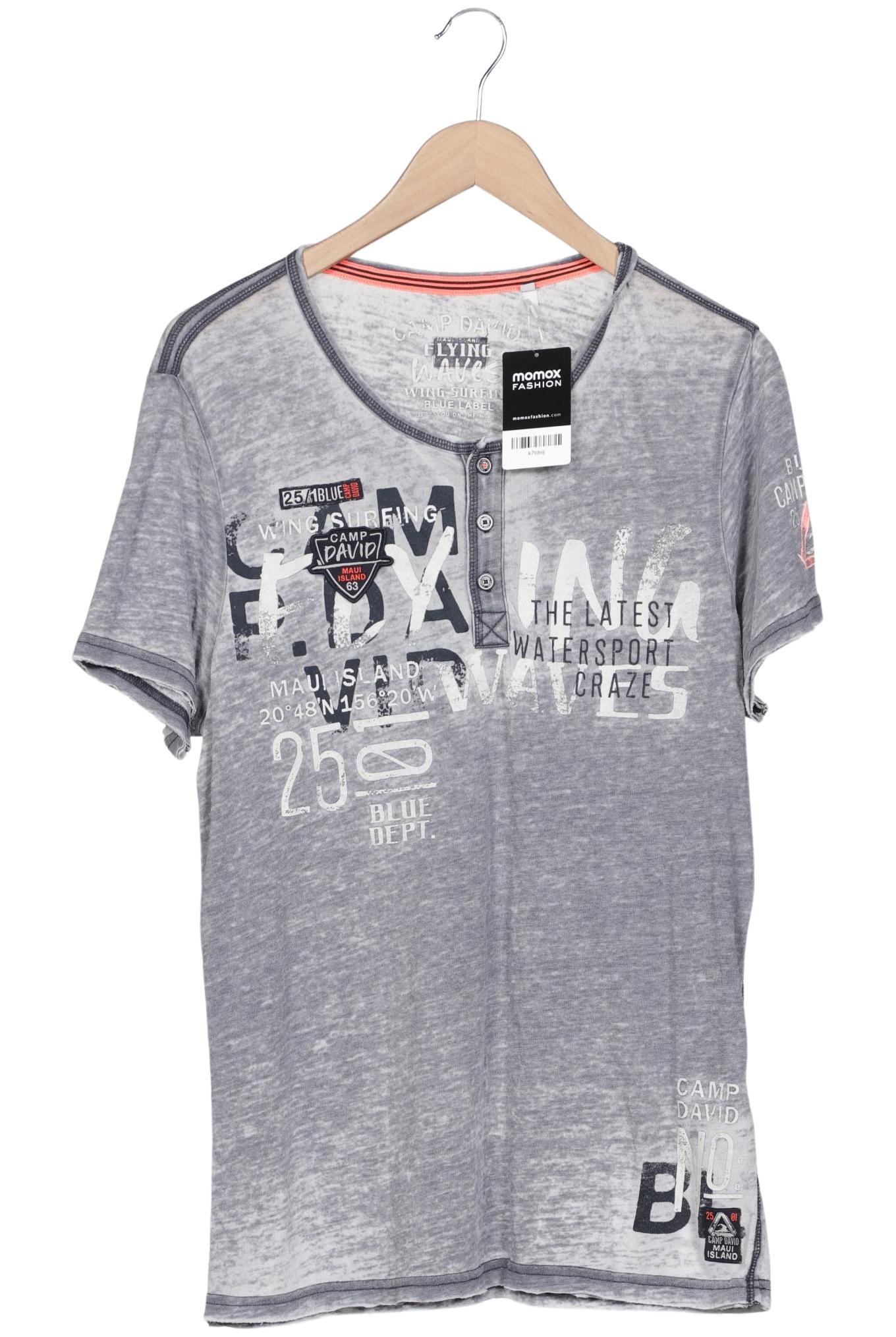 

Camp David Herren T-Shirt, grau, Gr. 48