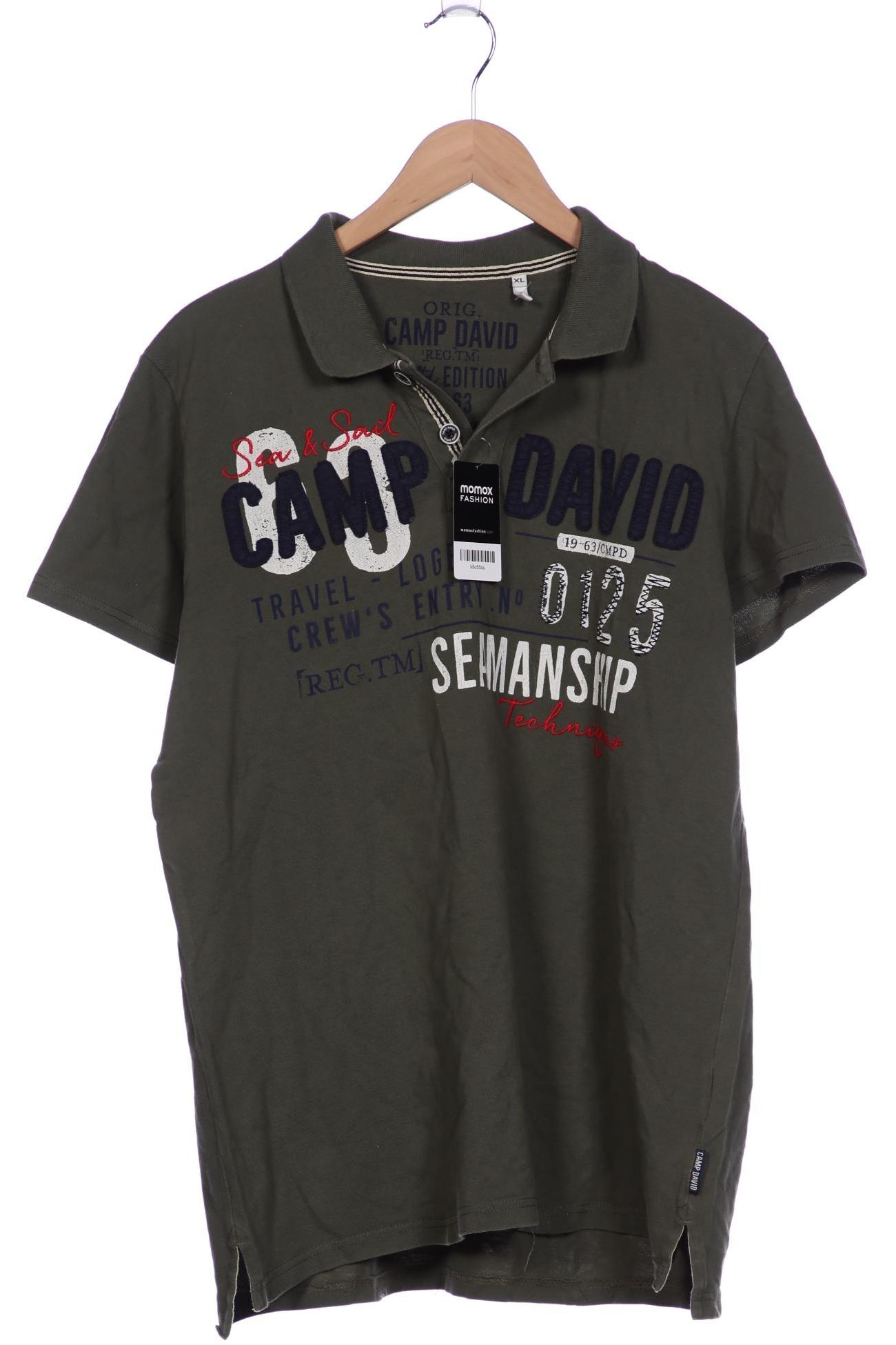 

Camp David Herren Poloshirt, grün, Gr. 54