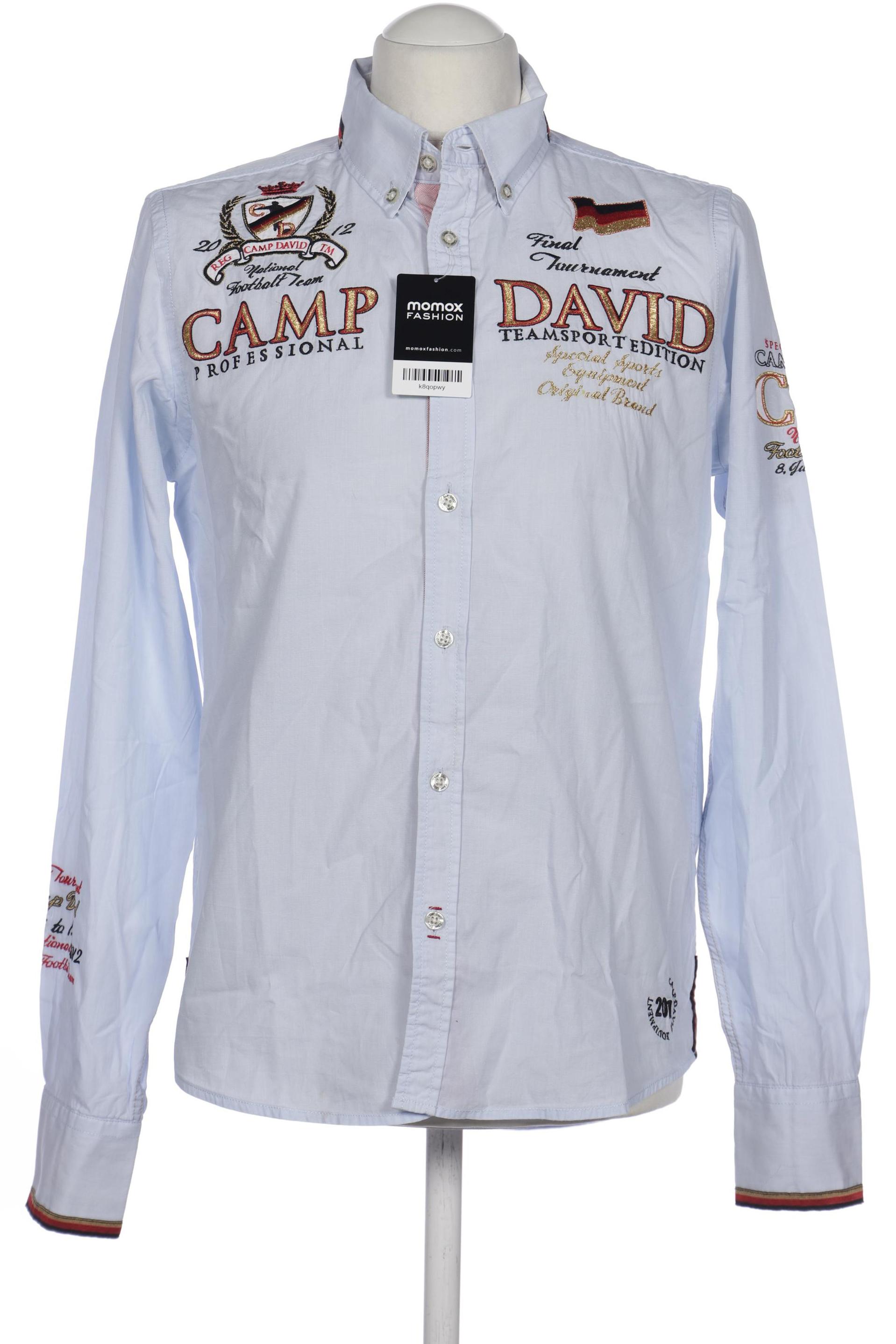 

Camp David Herren Hemd, hellblau