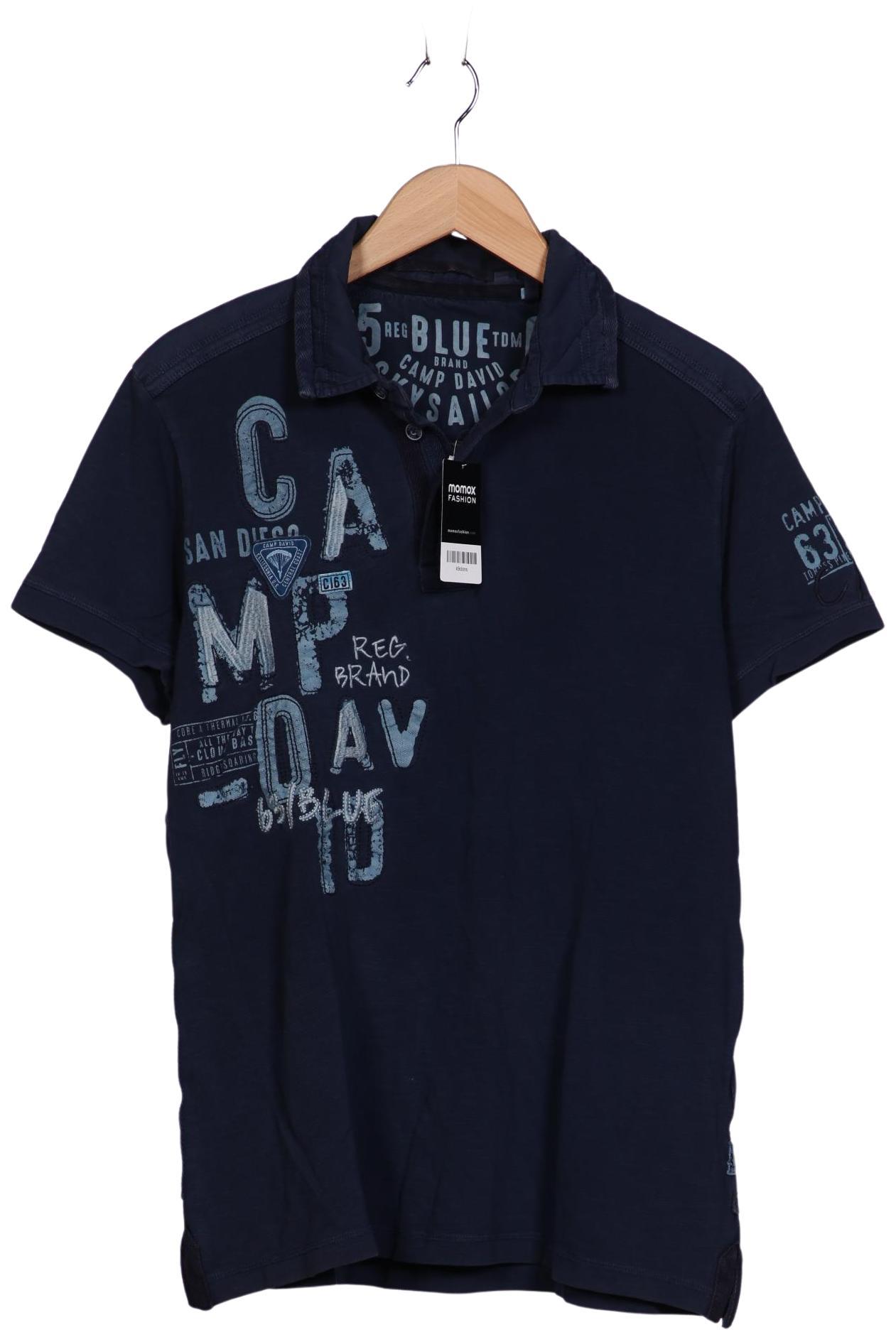 

Camp David Herren Poloshirt, marineblau, Gr. 52