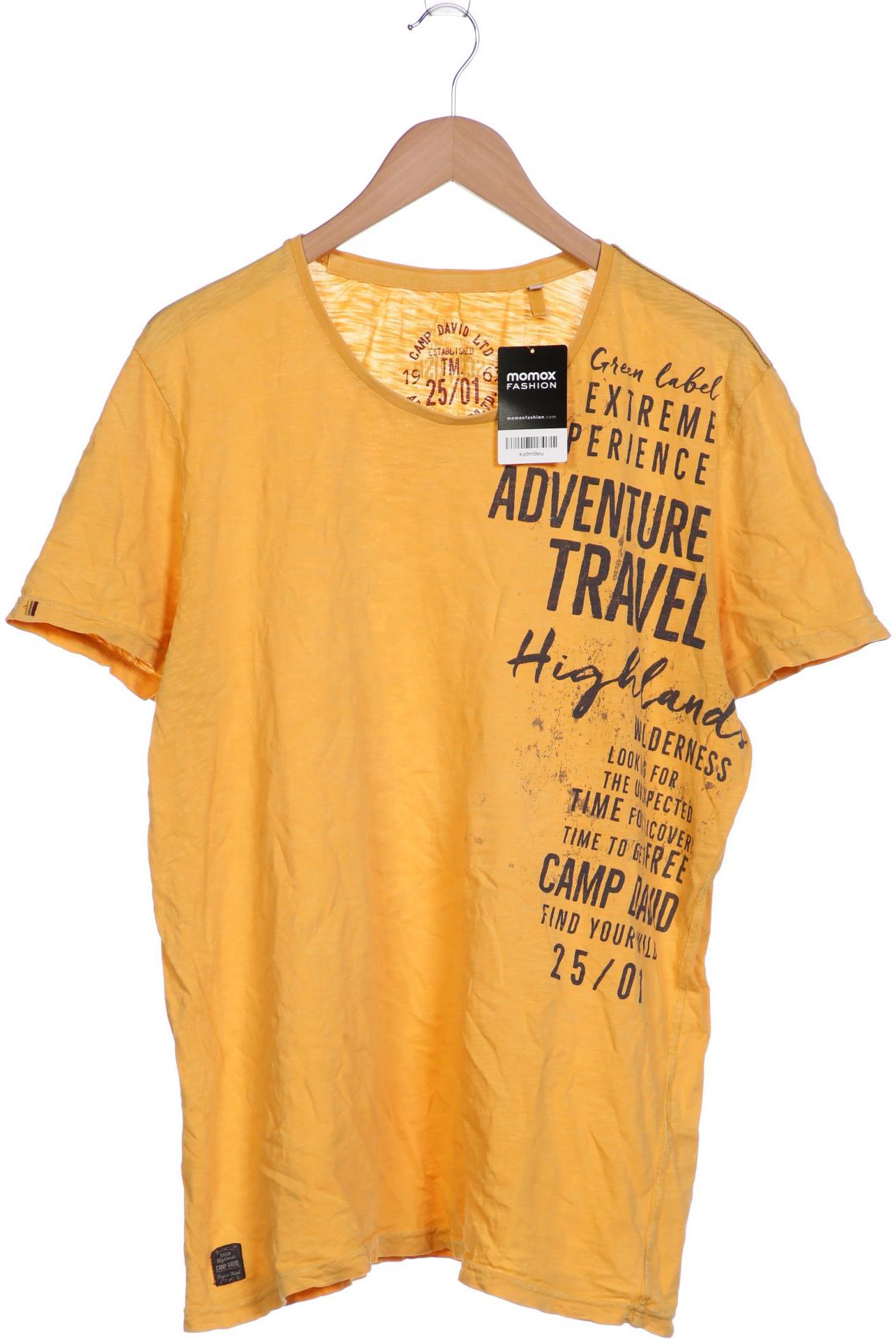 

Camp David Herren T-Shirt, gelb