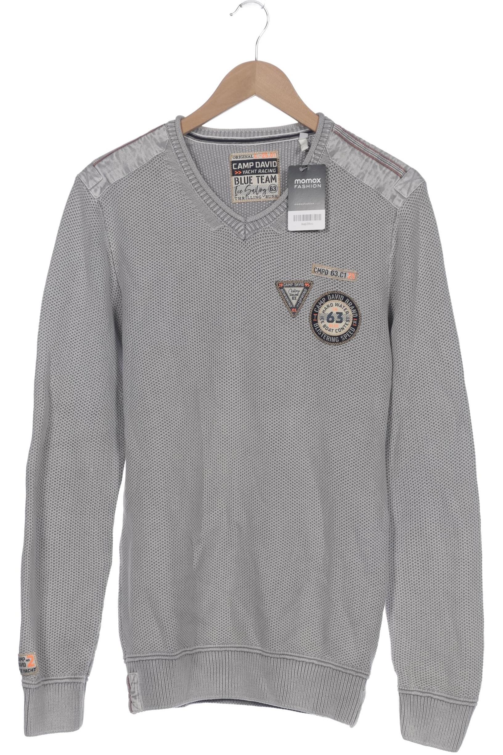 

Camp David Herren Pullover, grau, Gr. 52