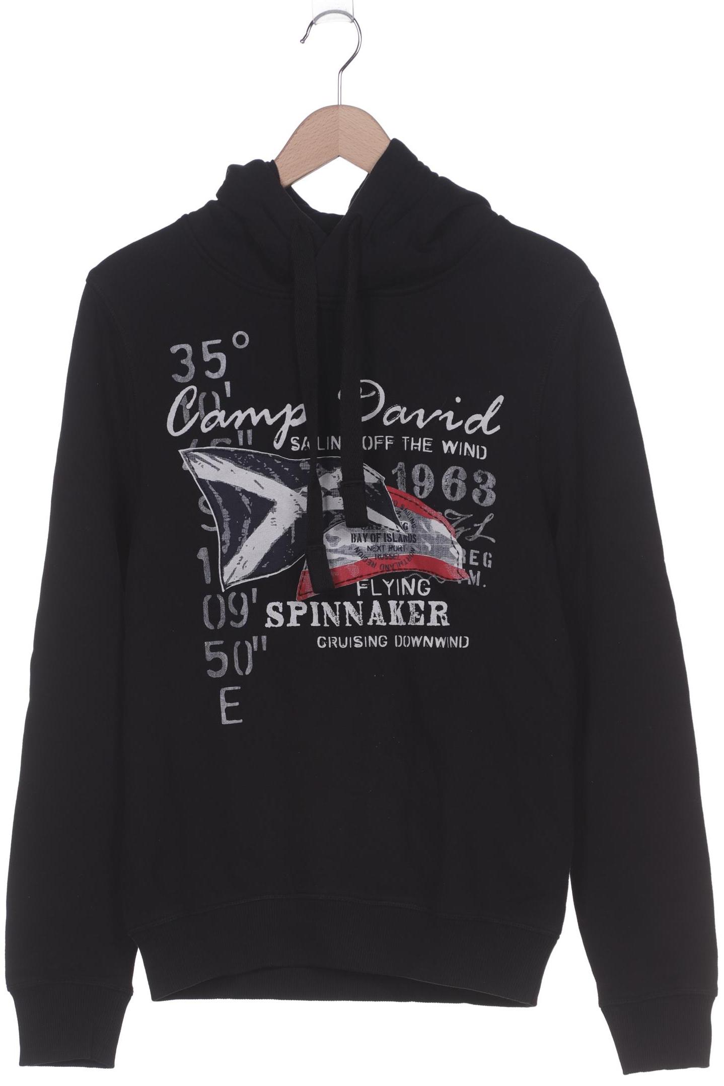 

Camp David Herren Kapuzenpullover, schwarz, Gr. 46