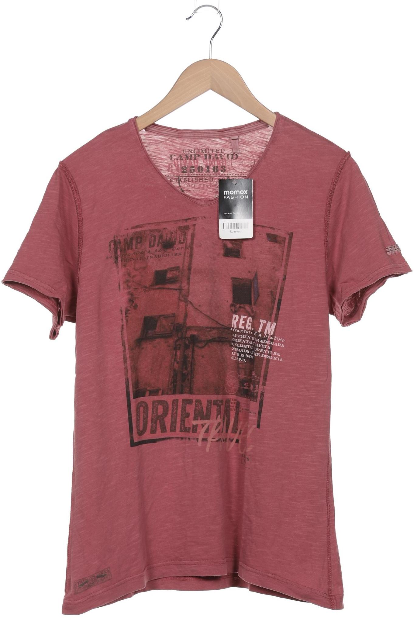 

Camp David Herren T-Shirt, pink, Gr. 46
