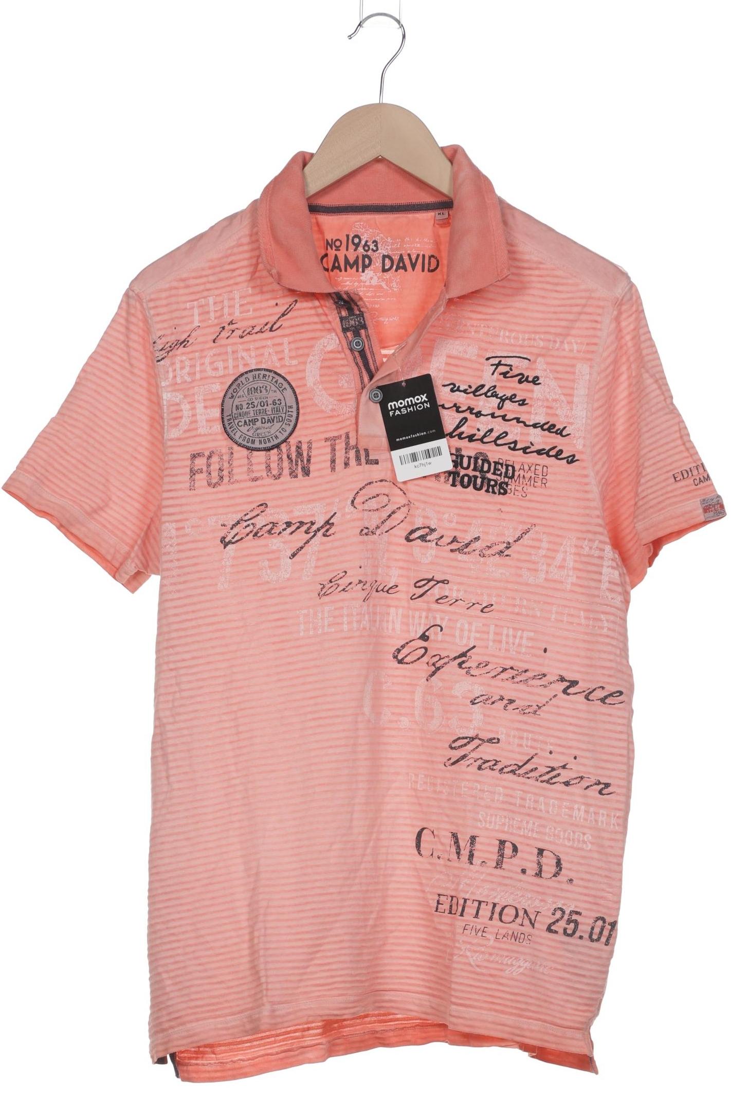 

Camp David Herren Poloshirt, pink, Gr. 54