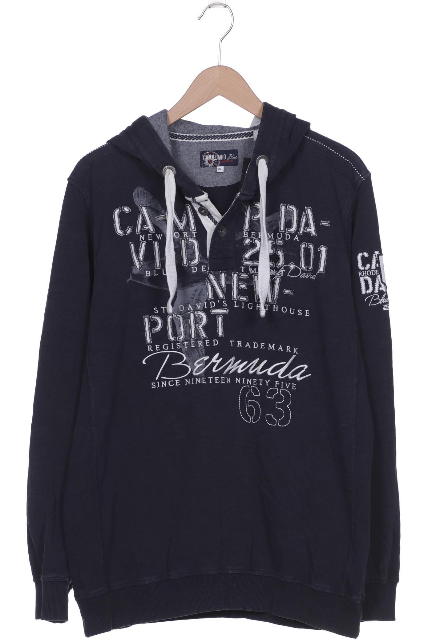

Camp David Herren Kapuzenpullover, marineblau