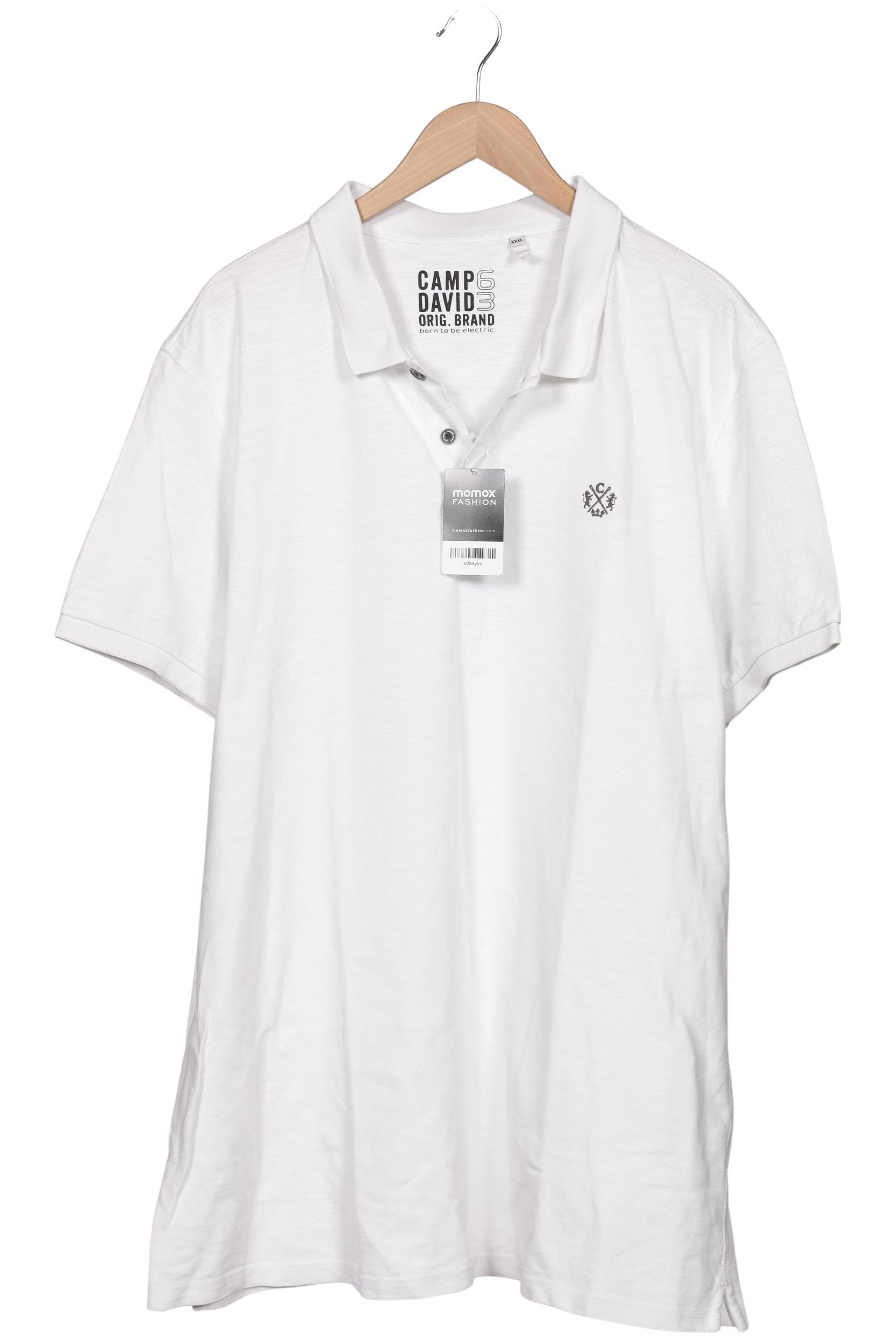 

Camp David Herren Poloshirt, weiß, Gr. 58