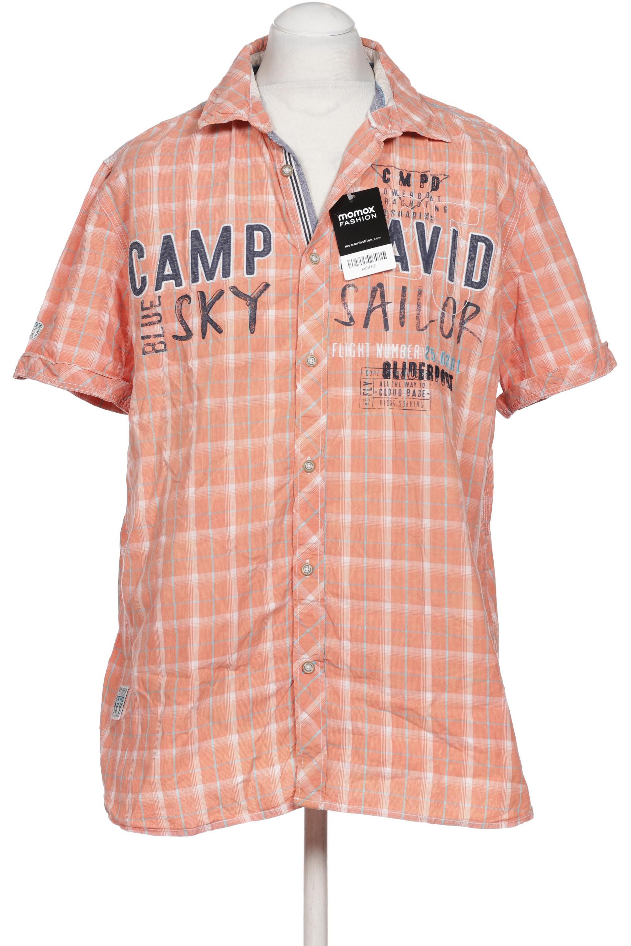 

Camp David Herren Hemd, orange