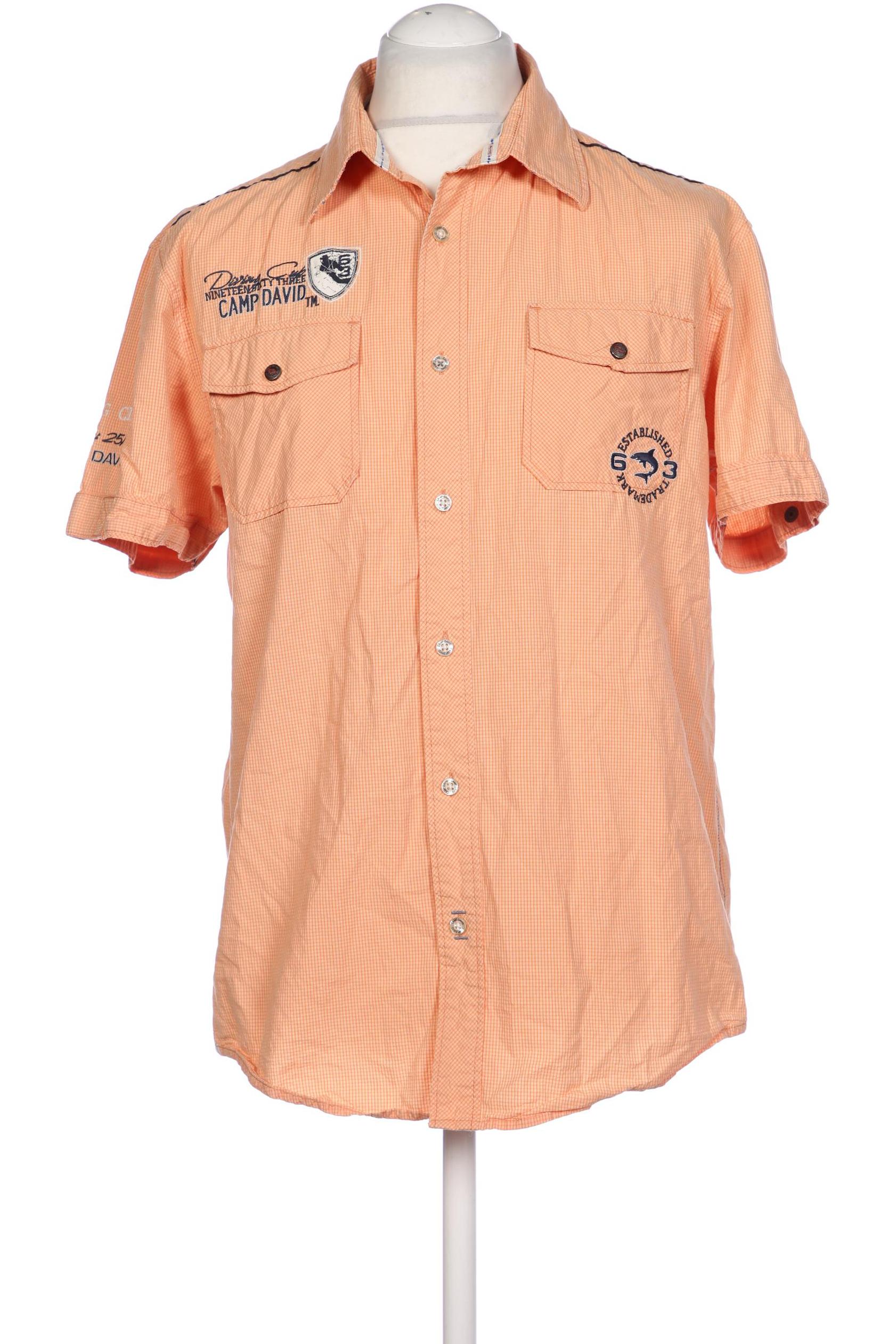 

Camp David Herren Hemd, orange, Gr. 54