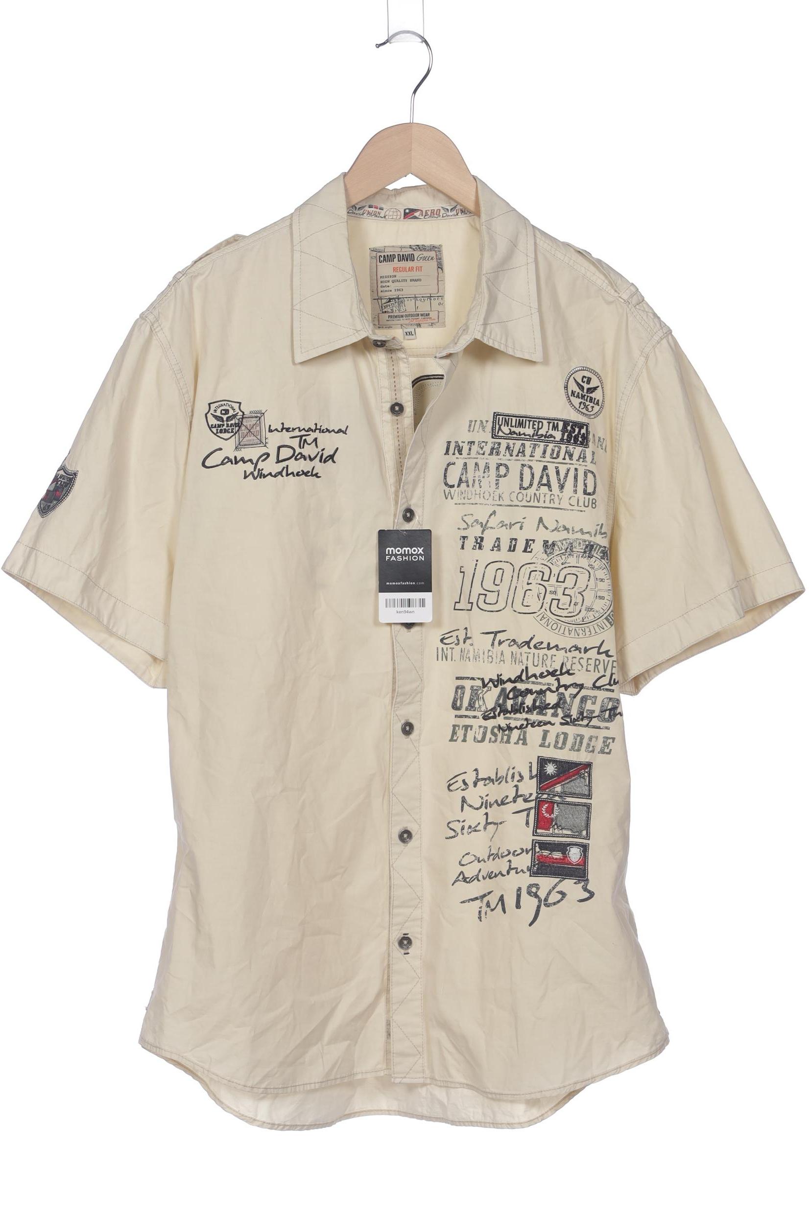 

Camp David Herren Hemd, cremeweiß, Gr. 56