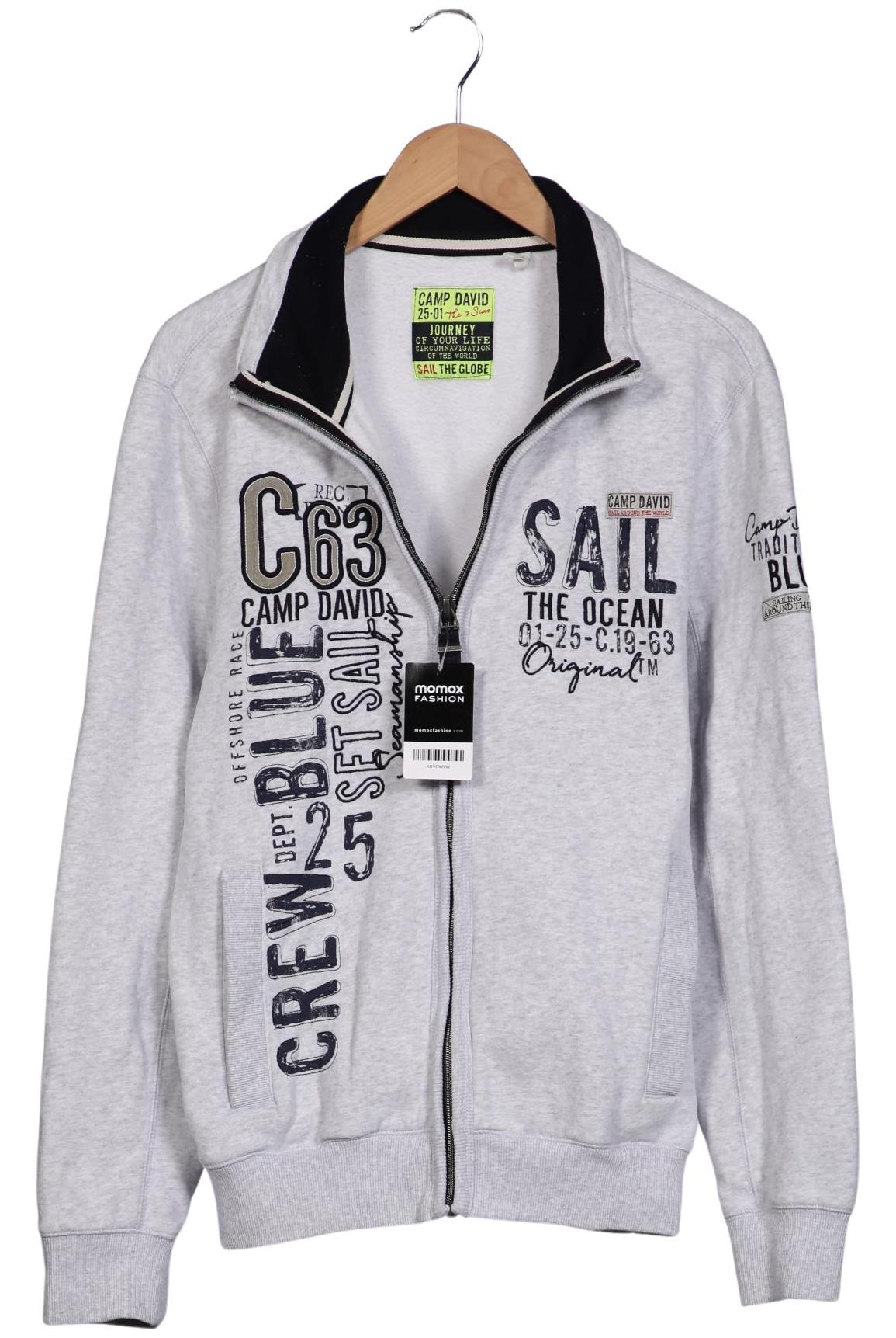

Camp David Herren Sweatshirt, grau, Gr. 52