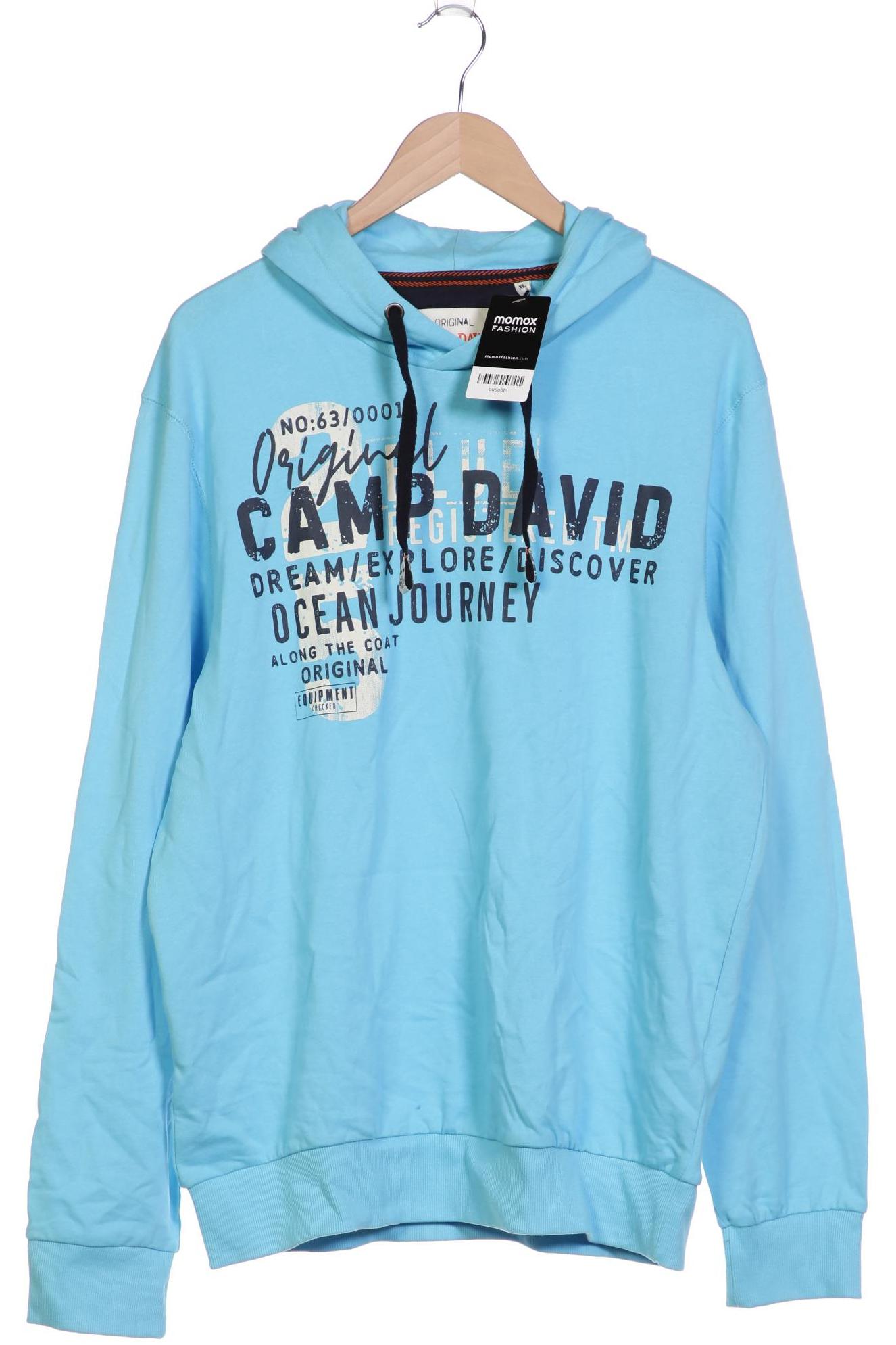 

Camp David Herren Kapuzenpullover, blau, Gr. 54