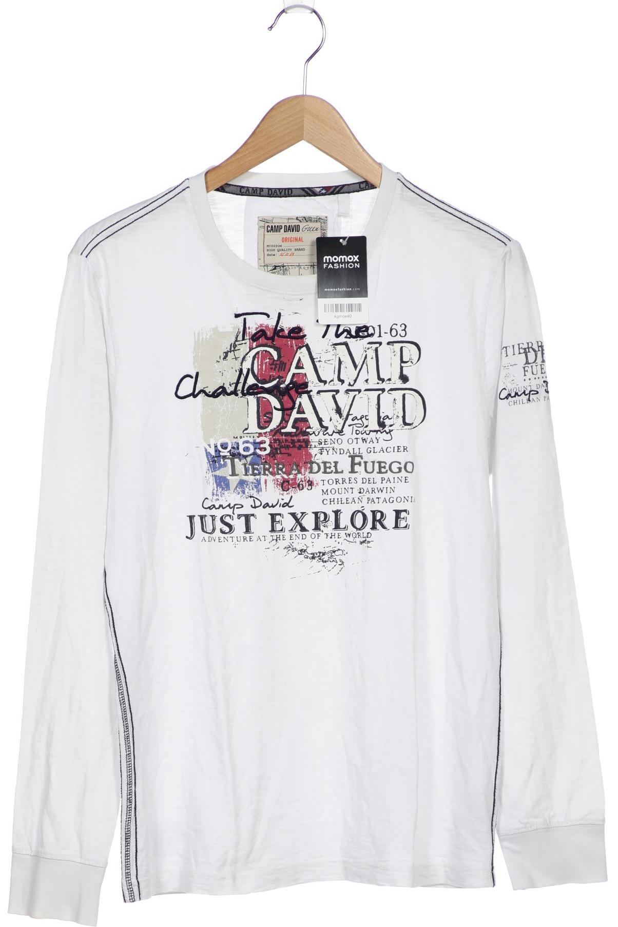 

Camp David Herren Langarmshirt, weiß