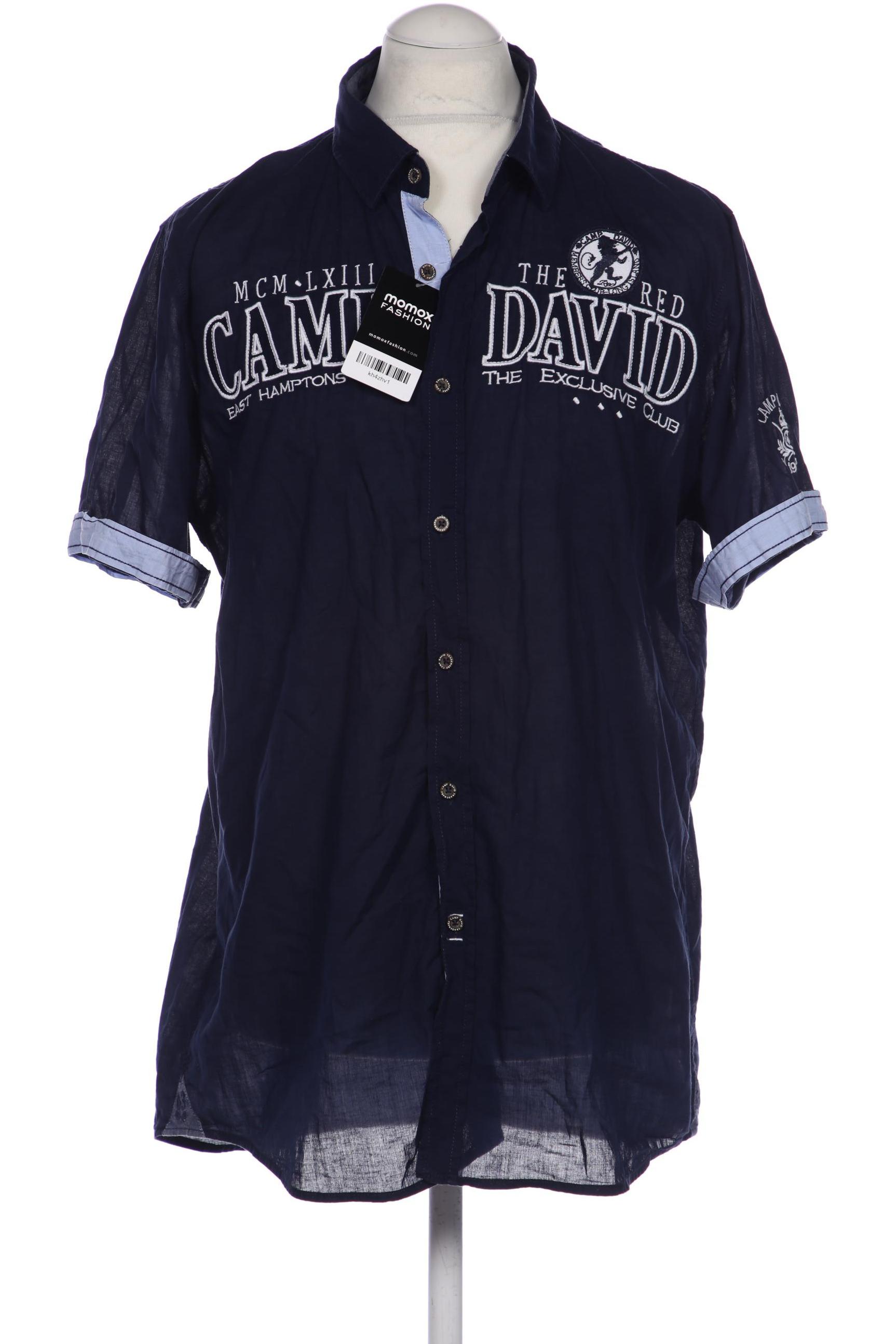 

Camp David Herren Hemd, marineblau