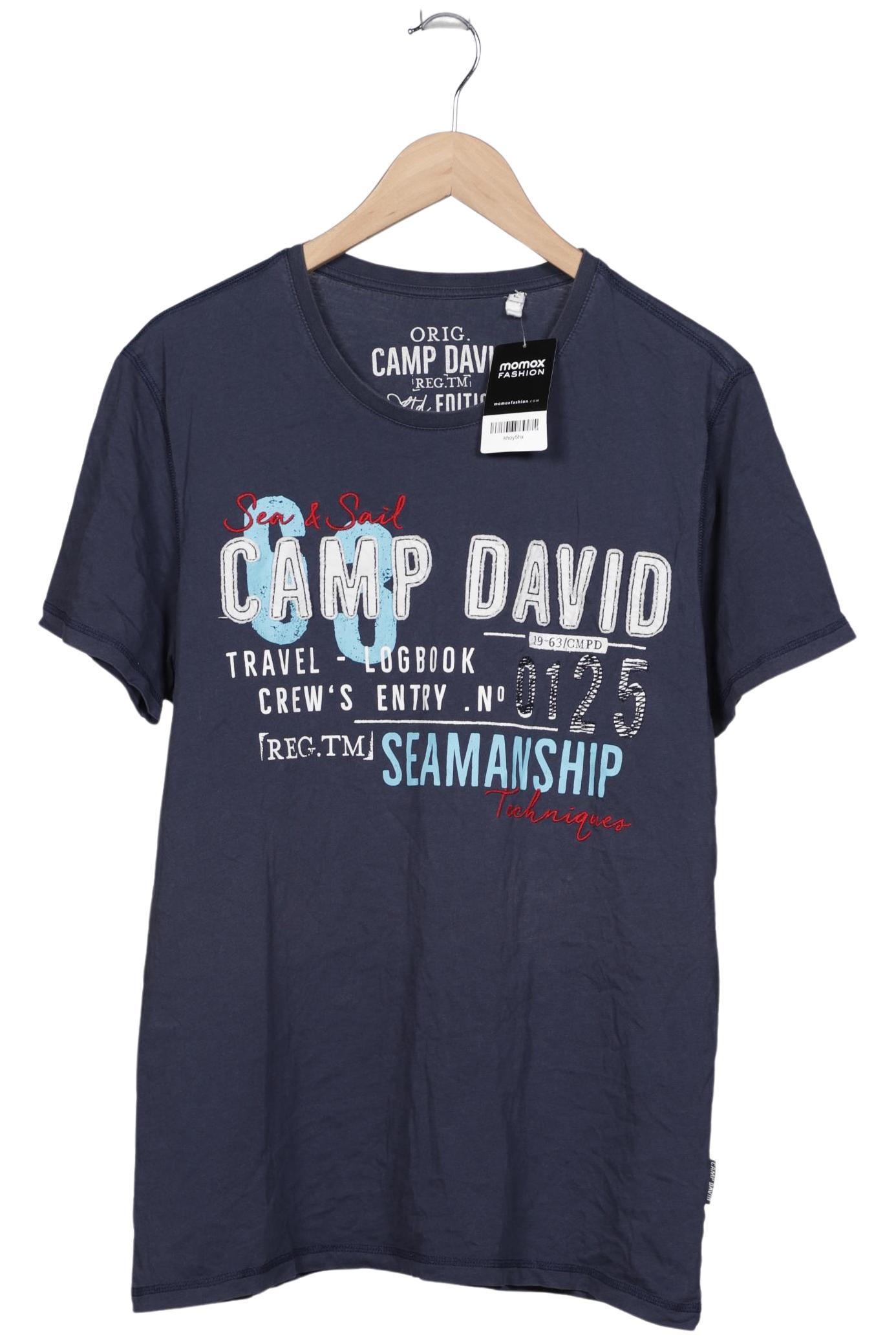 Thumbnail - Camp David Herren T-Shirt, marineblau, Gr. 52