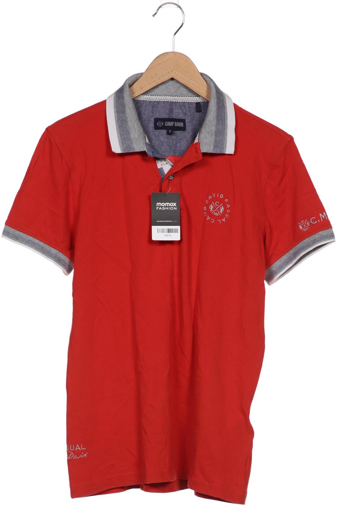 

Camp David Herren Poloshirt, orange