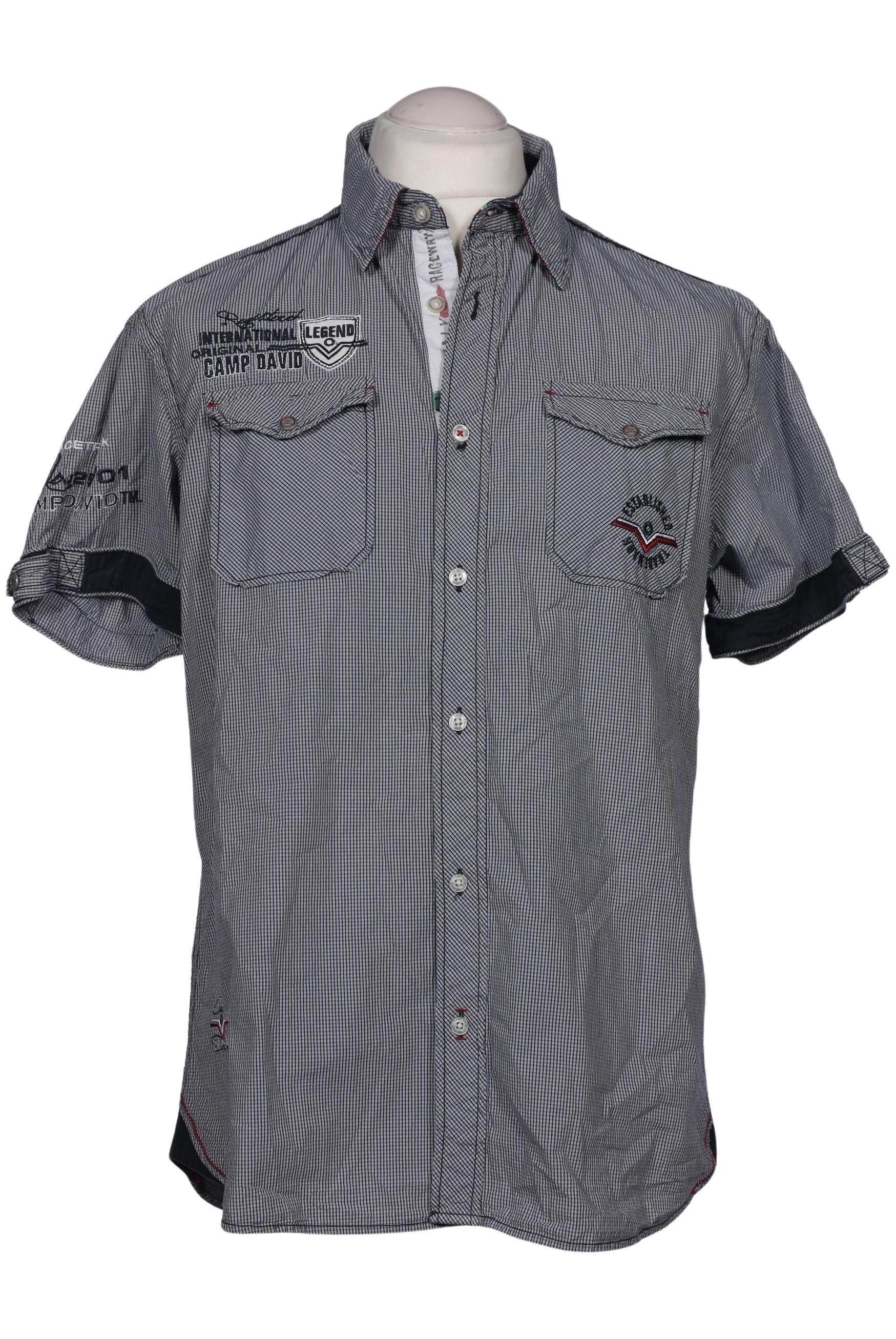 

Camp David Herren Hemd, marineblau, Gr. 54