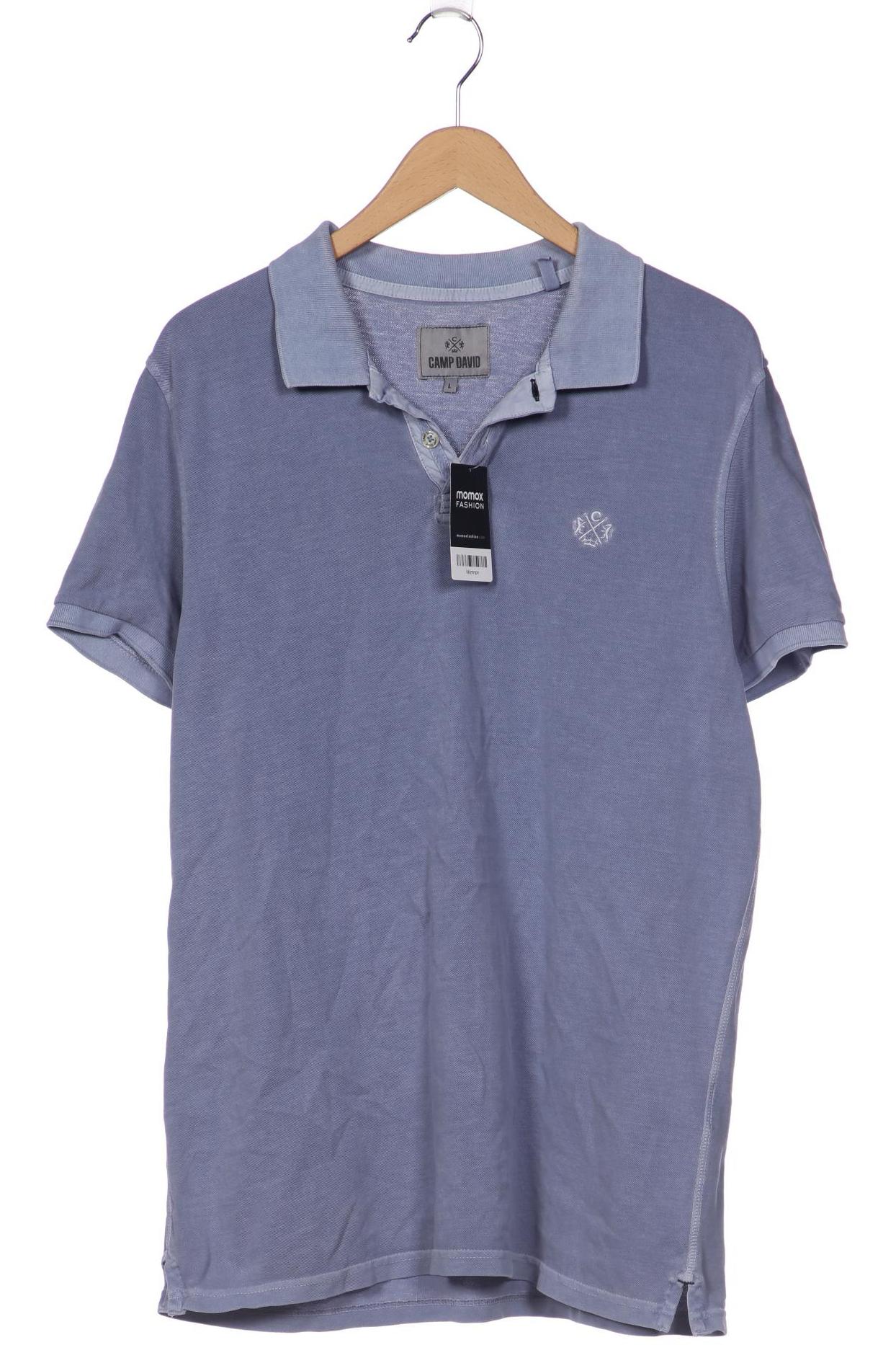 

Camp David Herren Poloshirt, blau