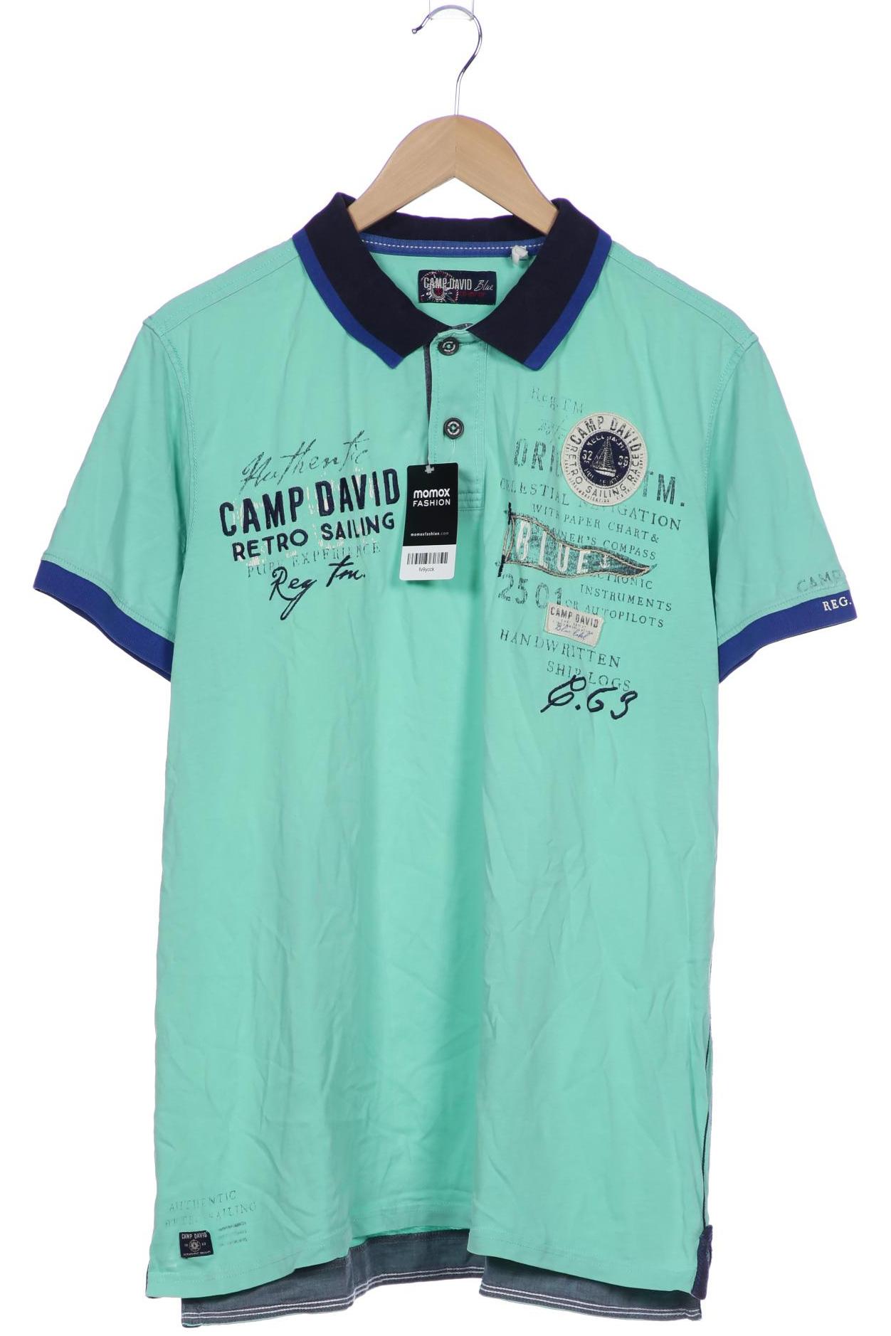 

Camp David Herren Poloshirt, grün, Gr. 56