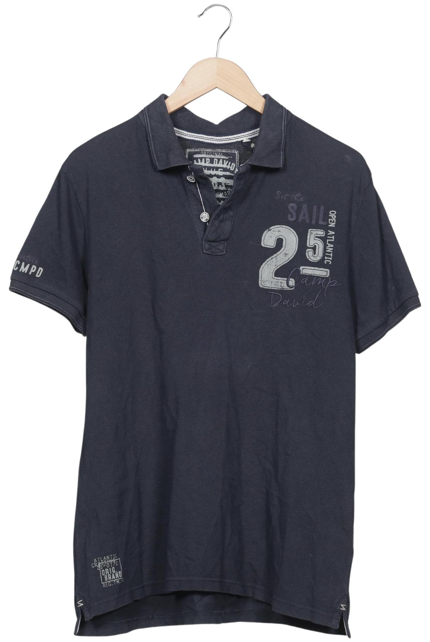 

Camp David Herren T-Shirt, marineblau, Gr. 52
