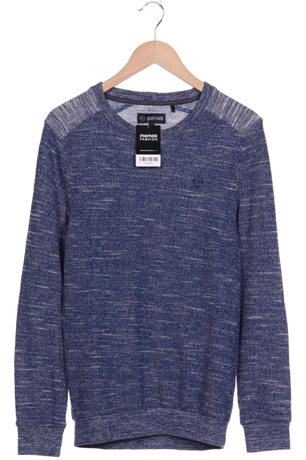 

Camp David Herren Pullover, blau