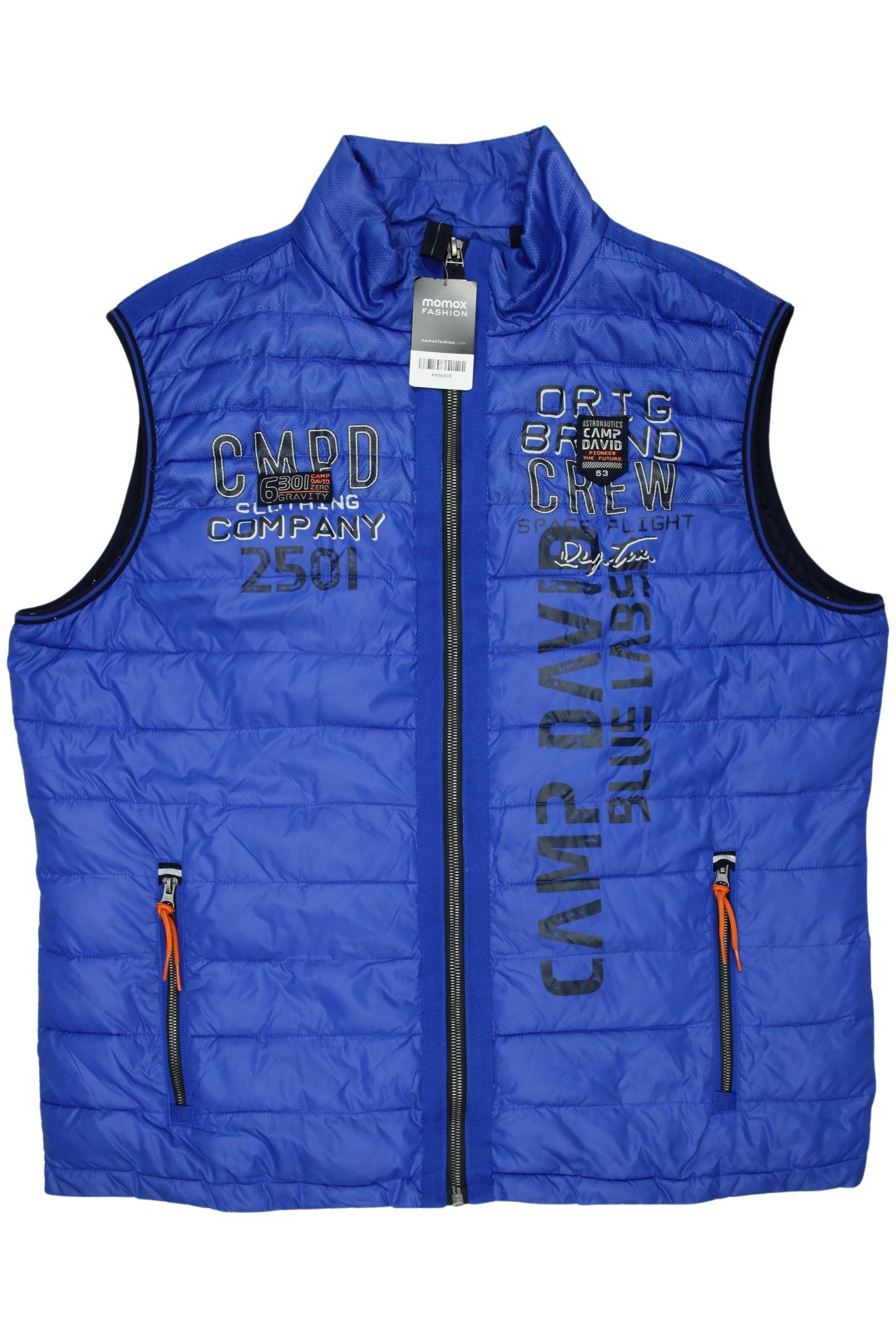 Thumbnail - Camp David Herren Weste, blau, Gr. 58