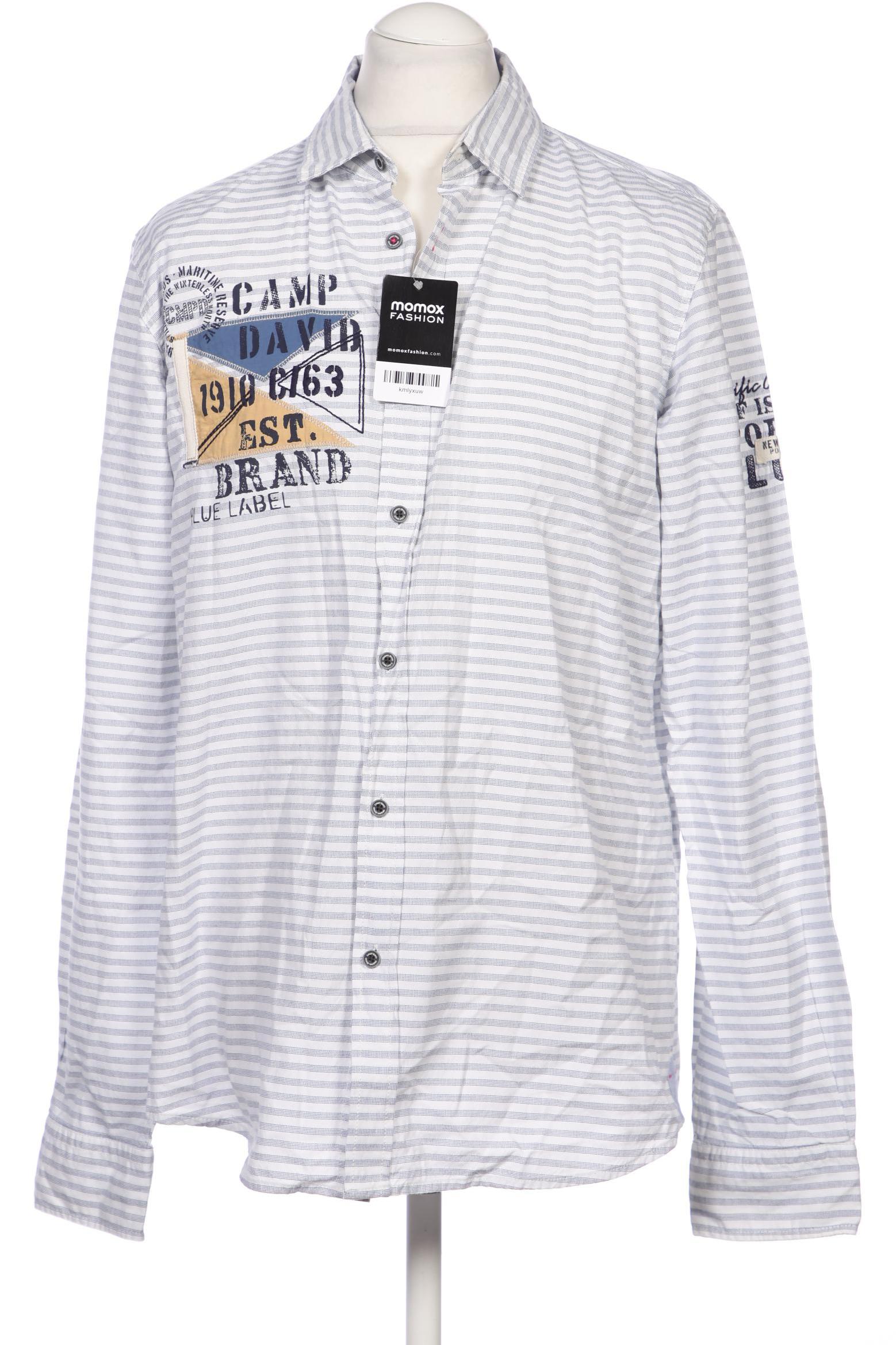 

Camp David Herren Hemd, blau