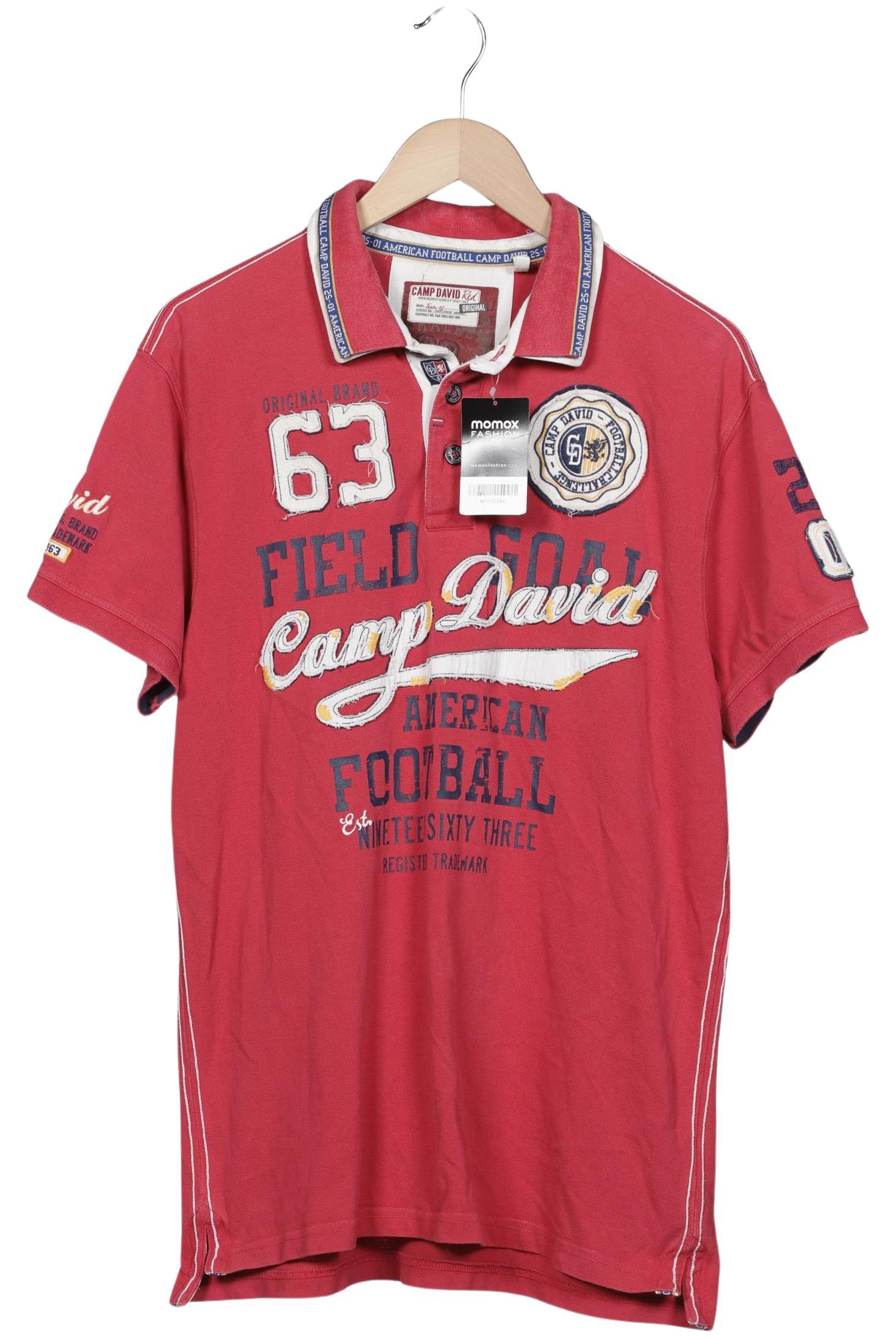 

Camp David Herren Poloshirt, rot, Gr. 54
