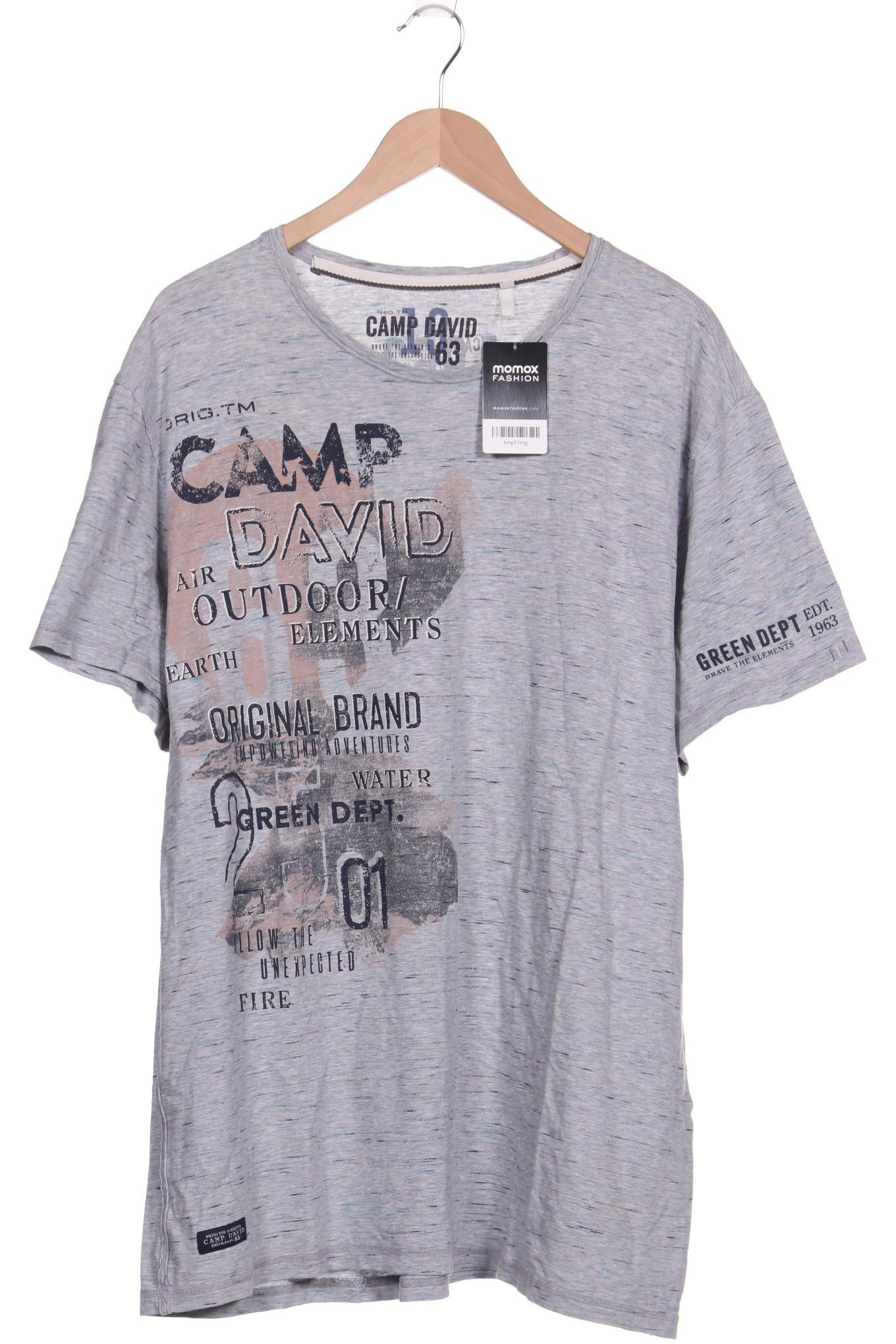 

Camp David Herren T-Shirt, grau