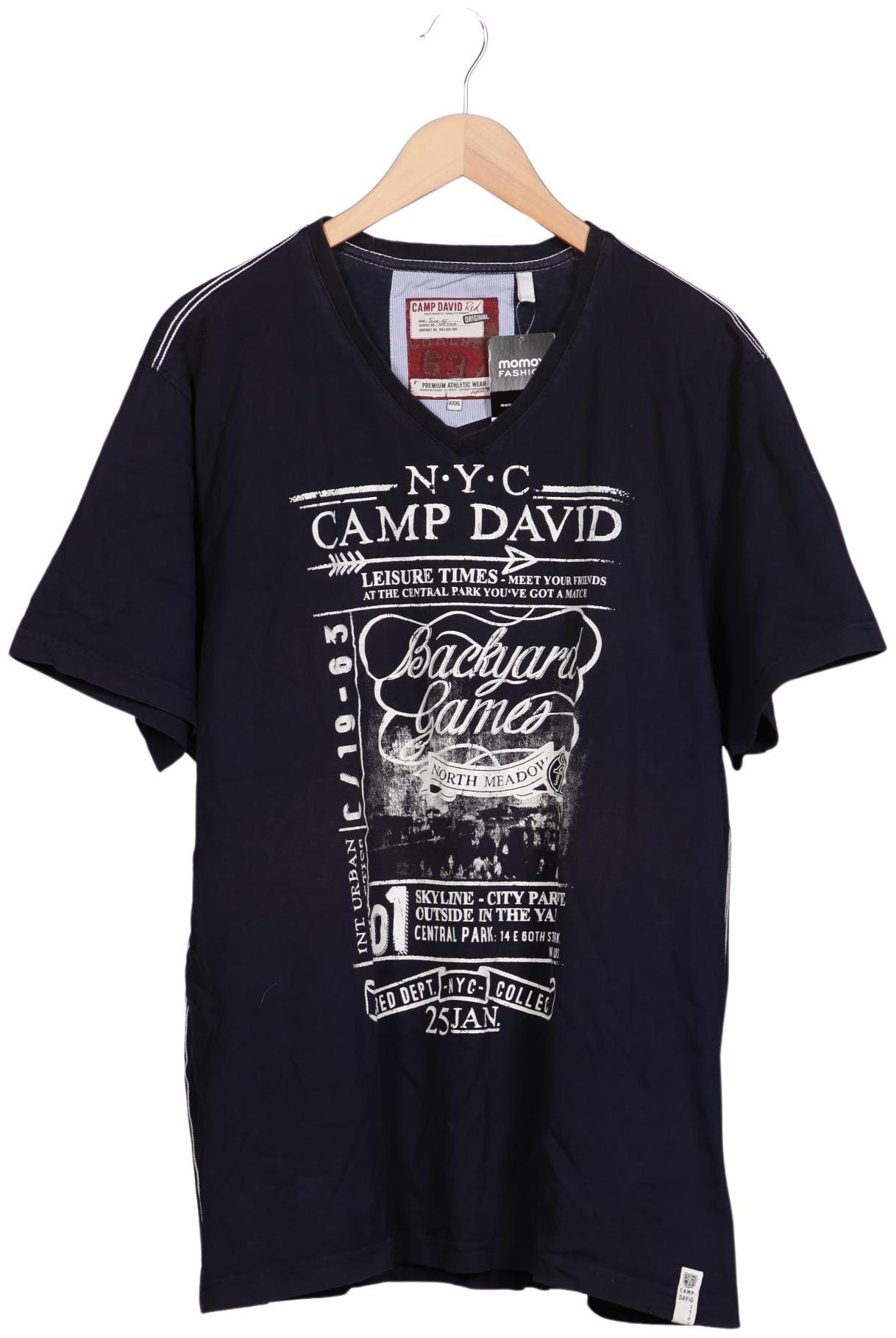 Thumbnail - Camp David Herren T-Shirt, marineblau, Gr. 58