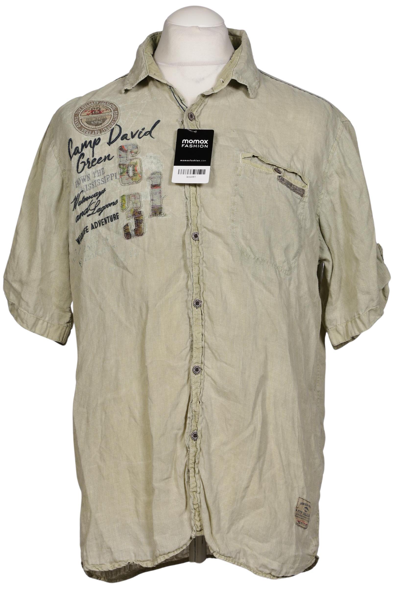

Camp David Herren Hemd, beige, Gr. 48