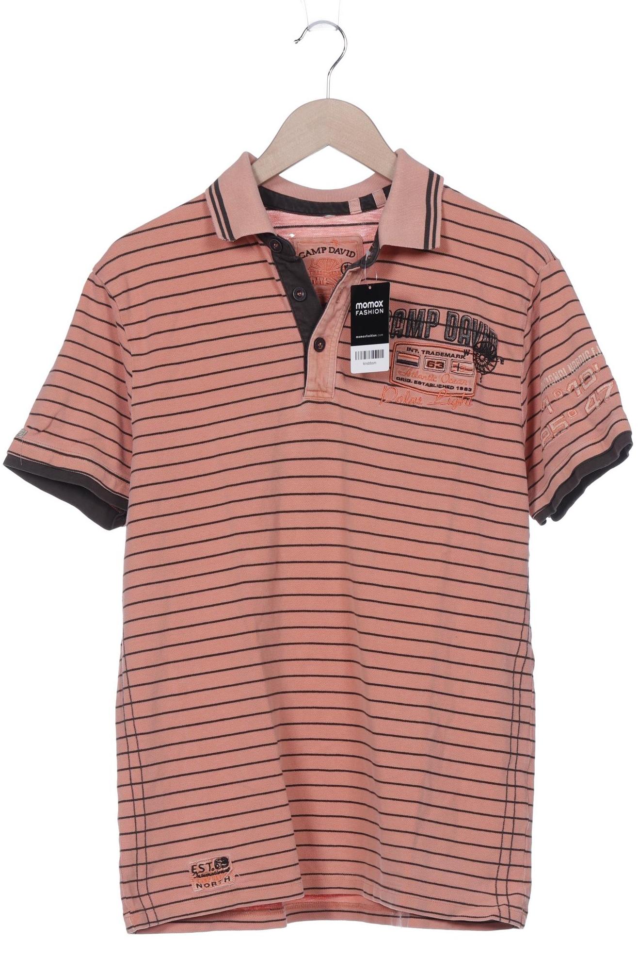 

Camp David Herren Poloshirt, orange, Gr. 48