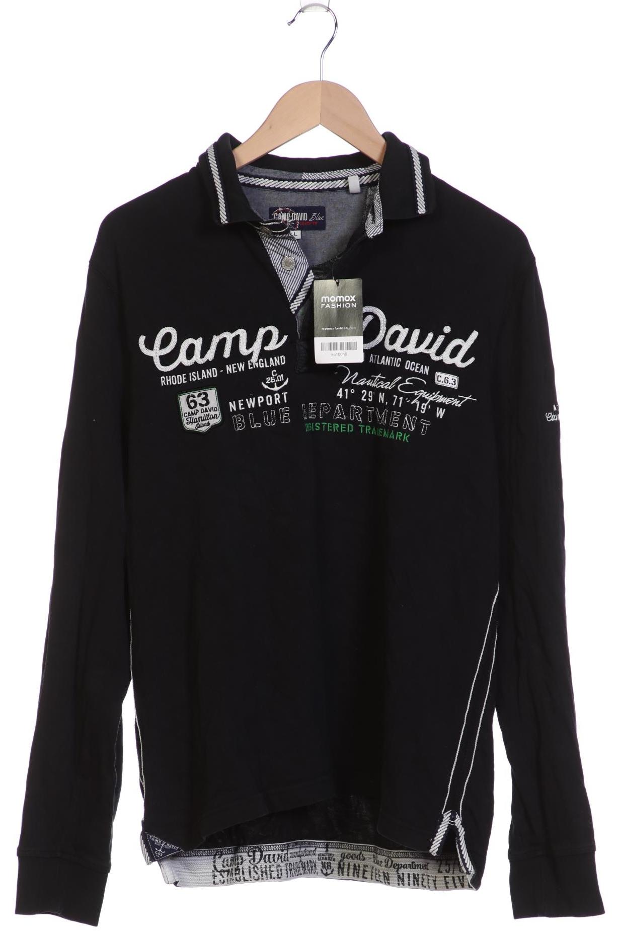 

Camp David Herren Poloshirt, schwarz, Gr. 52